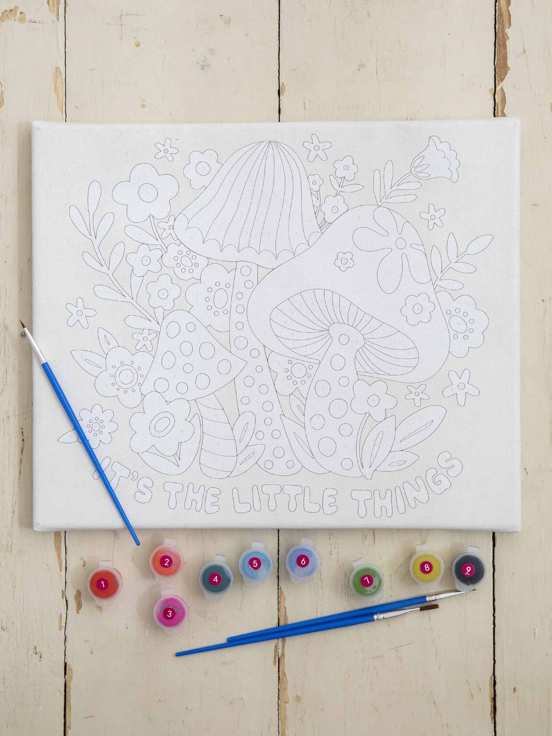 Paint By Numbers Kit - It's The Little Things