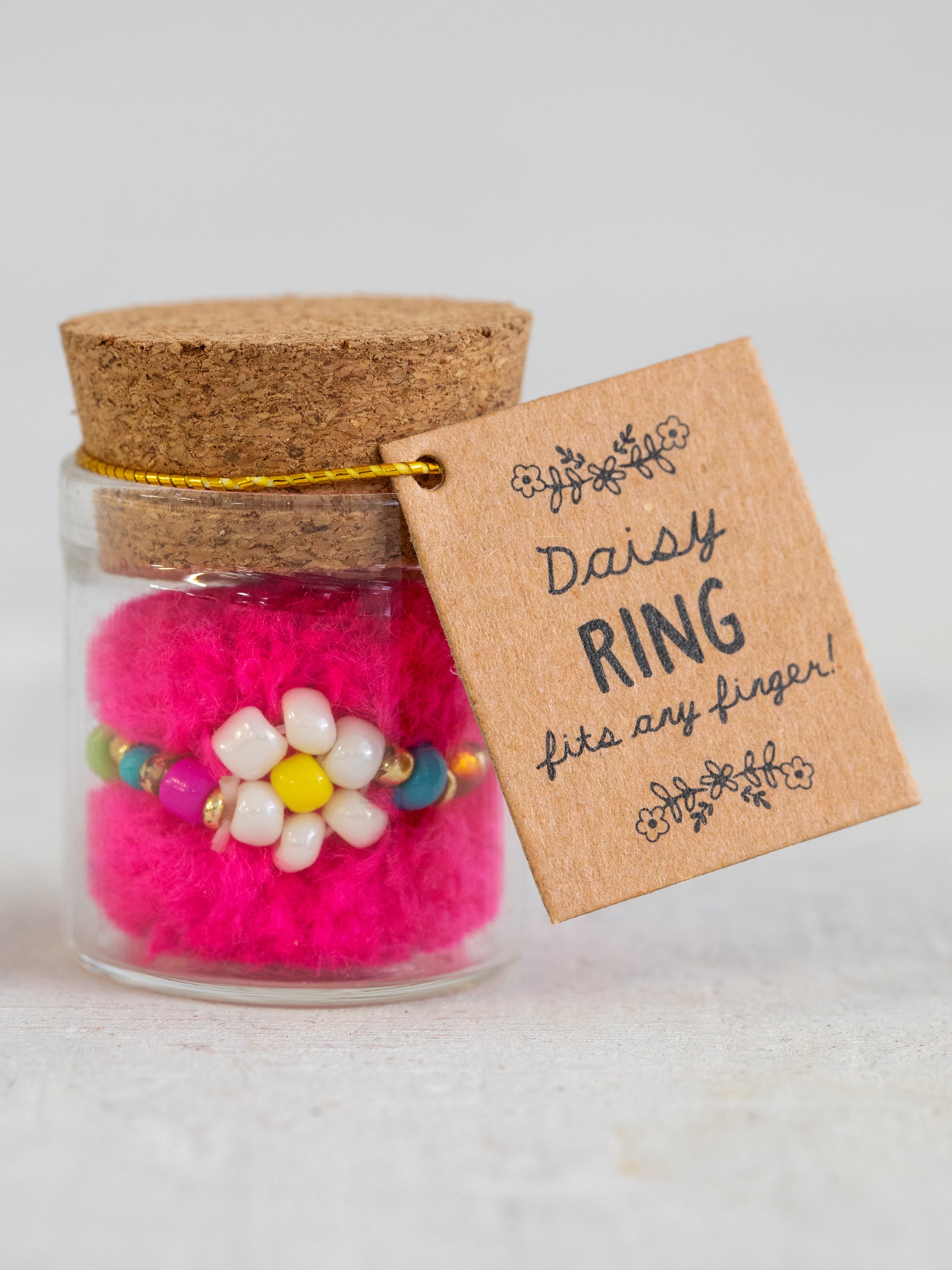 Daisy Beaded Ring