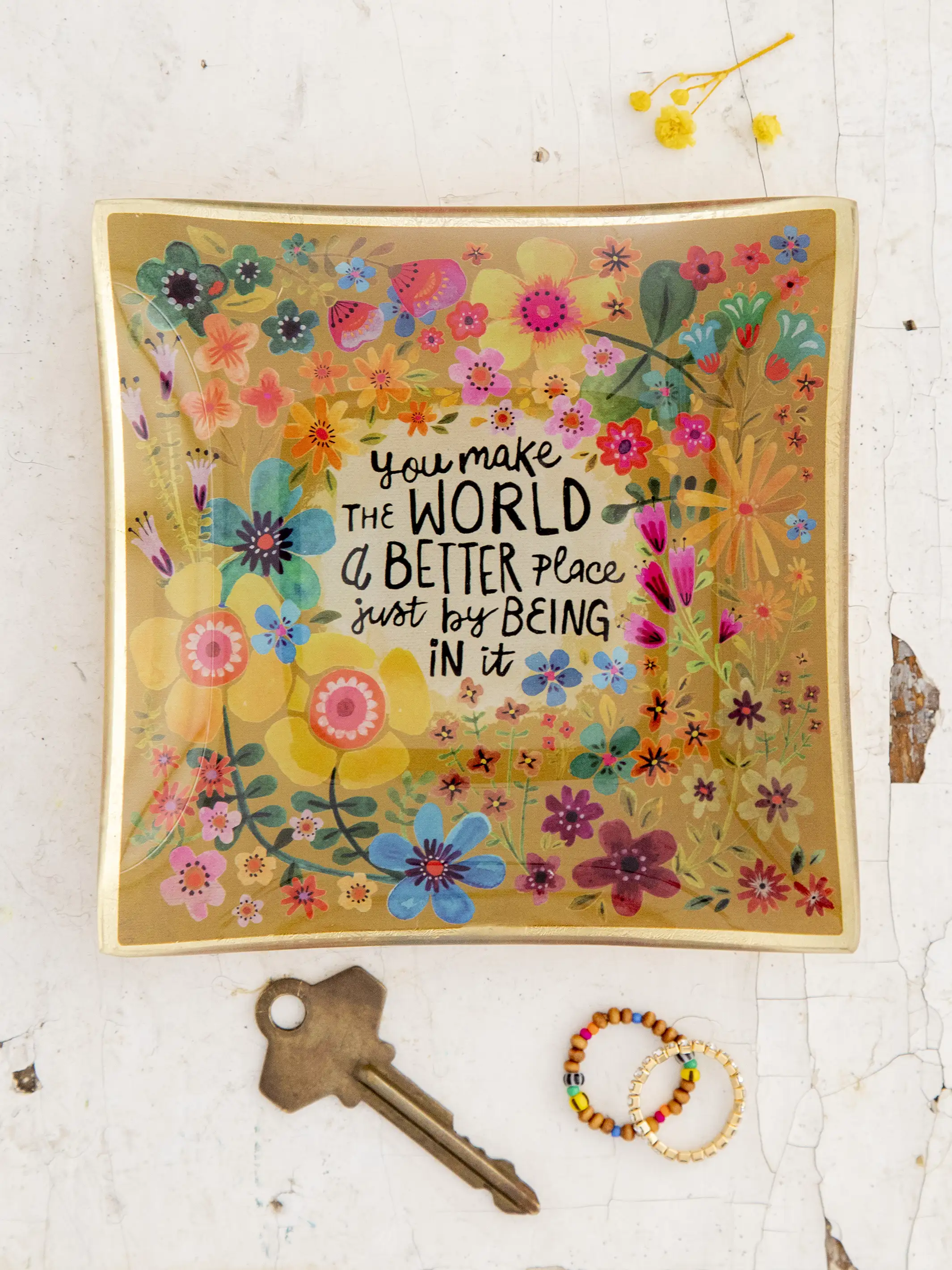Glass Tray - Make The World Better