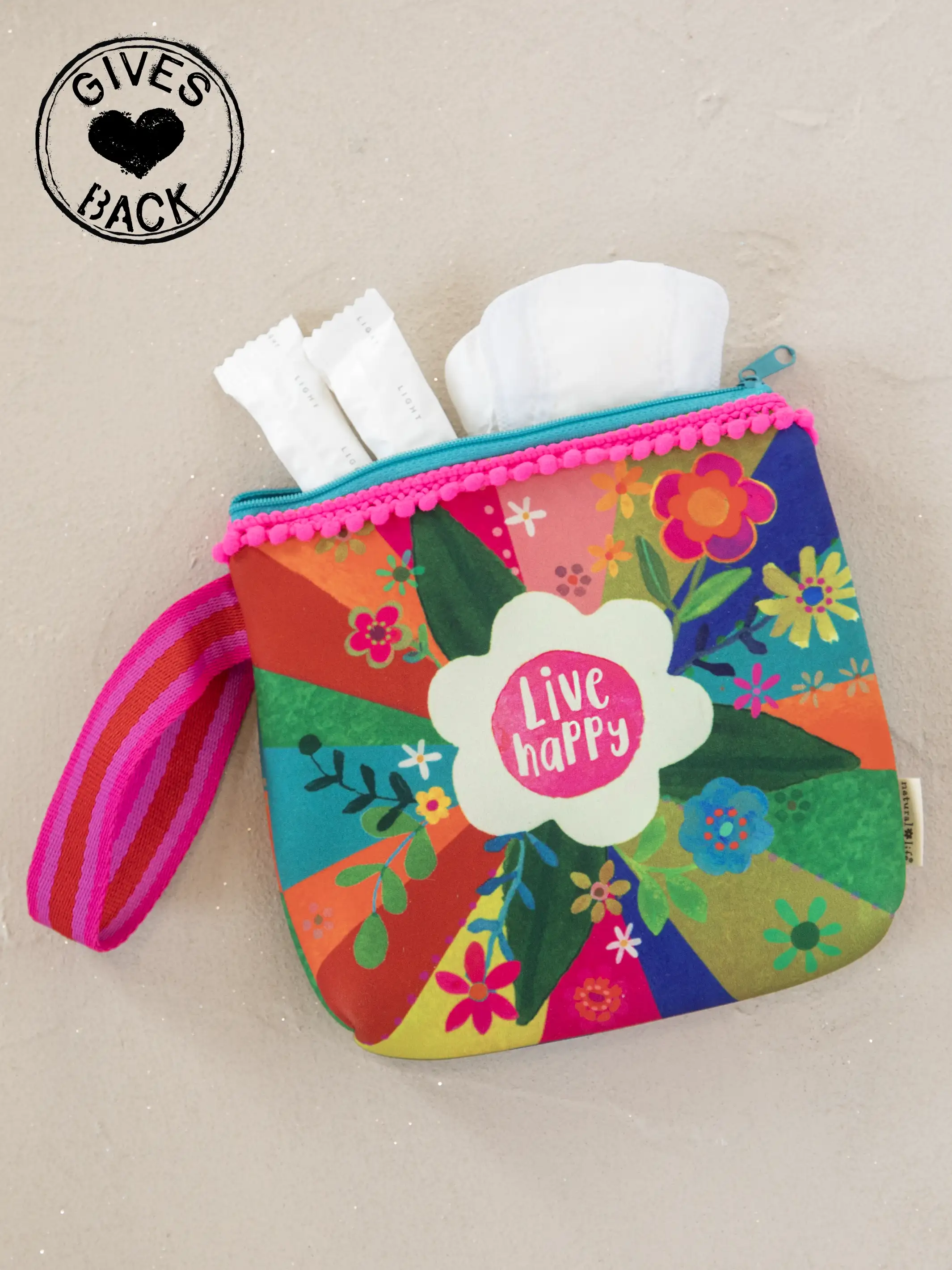Period Pouch - Live Happy