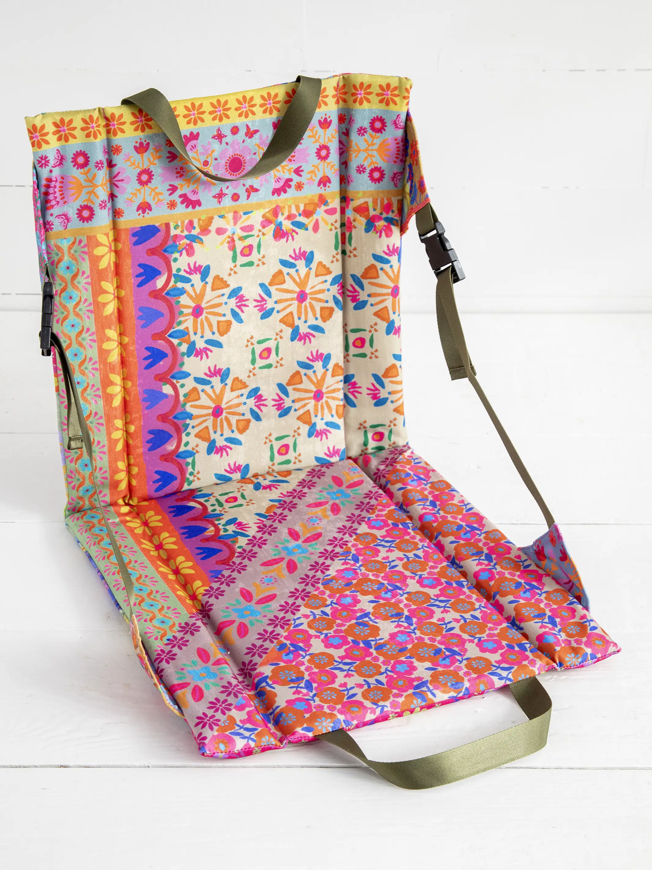 Outdoor Folding Seat - Patchwork