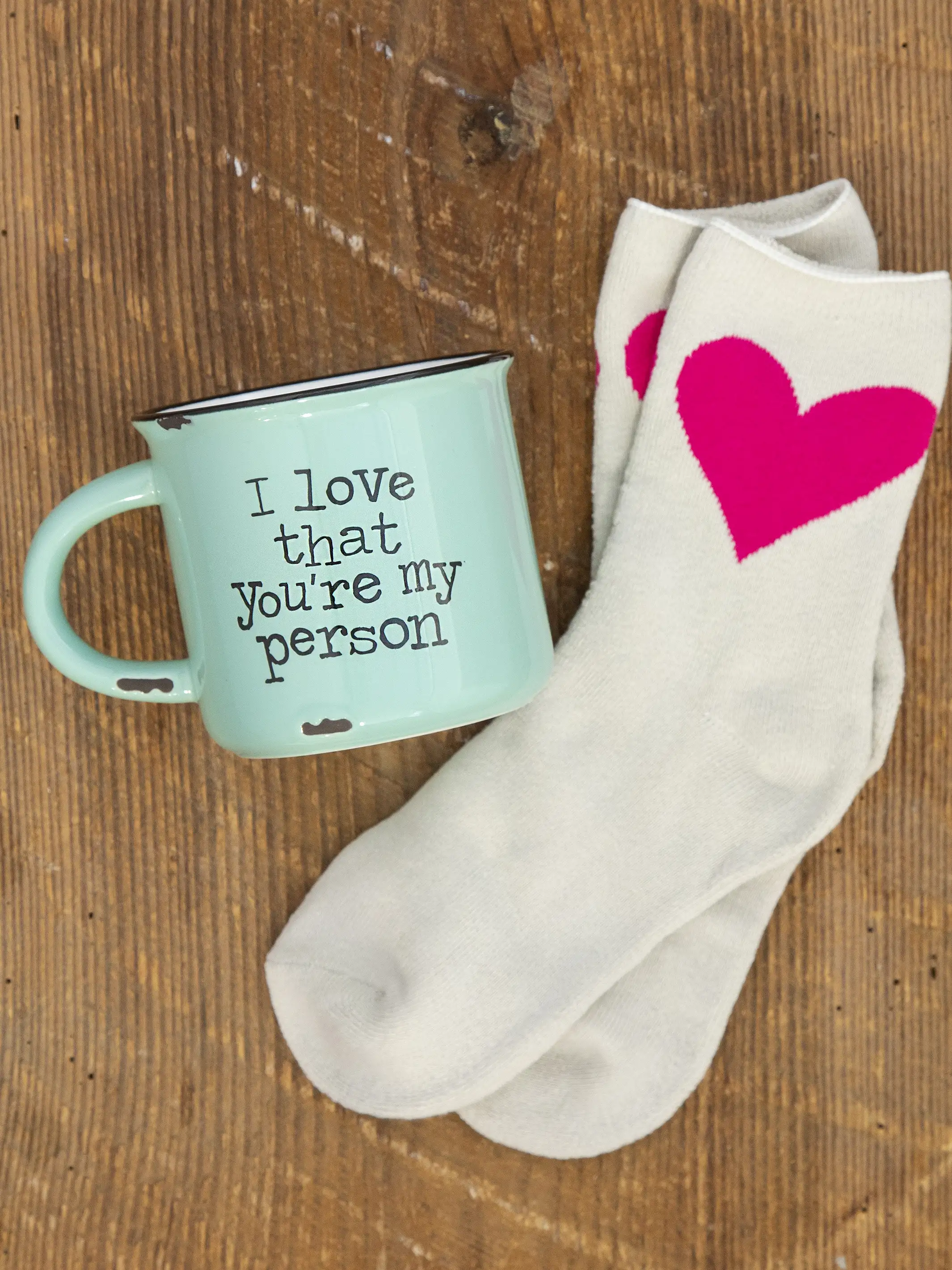 Camp Mug & Sock Set - You're My Person