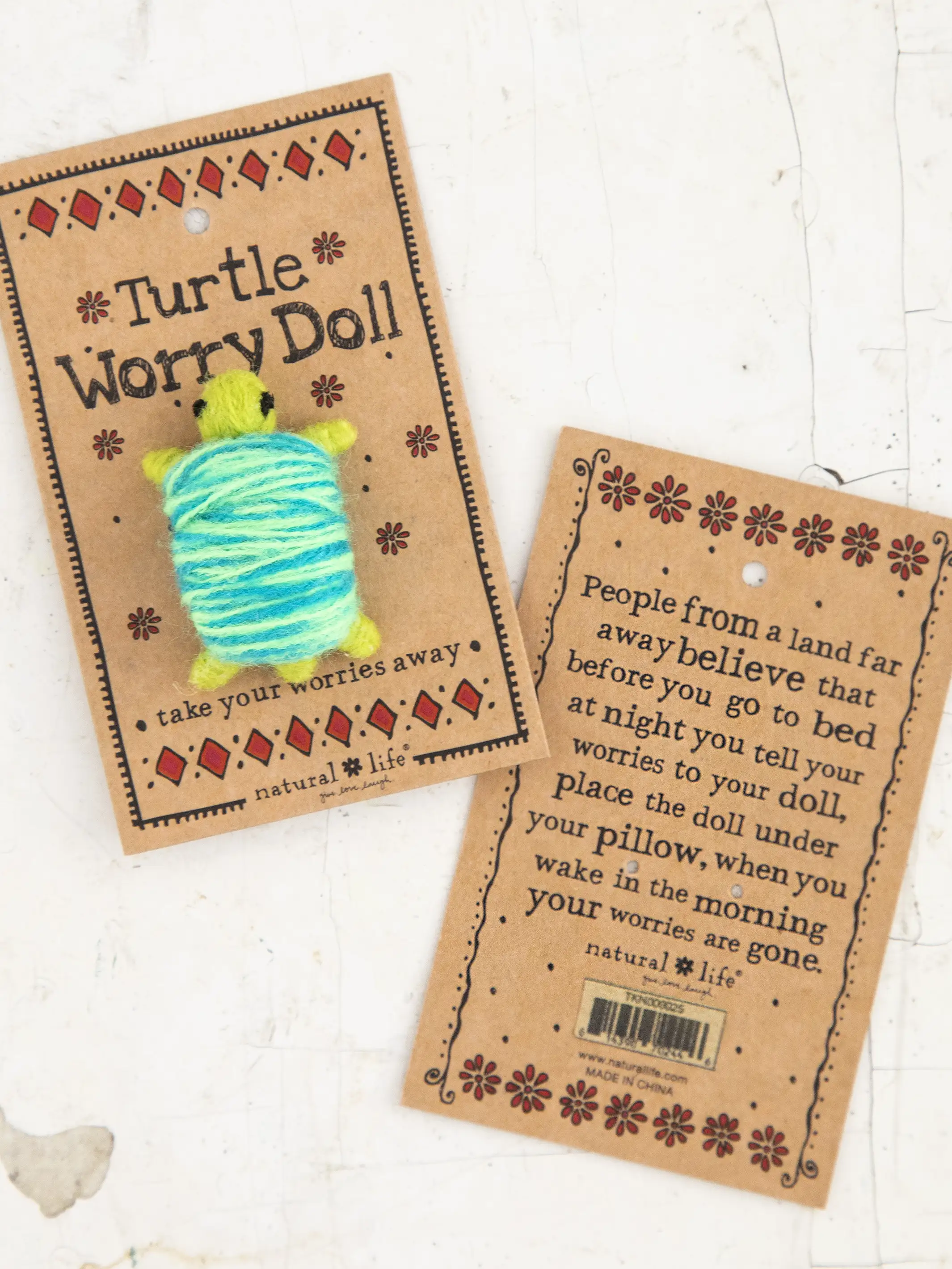 Worry Doll - Turtle