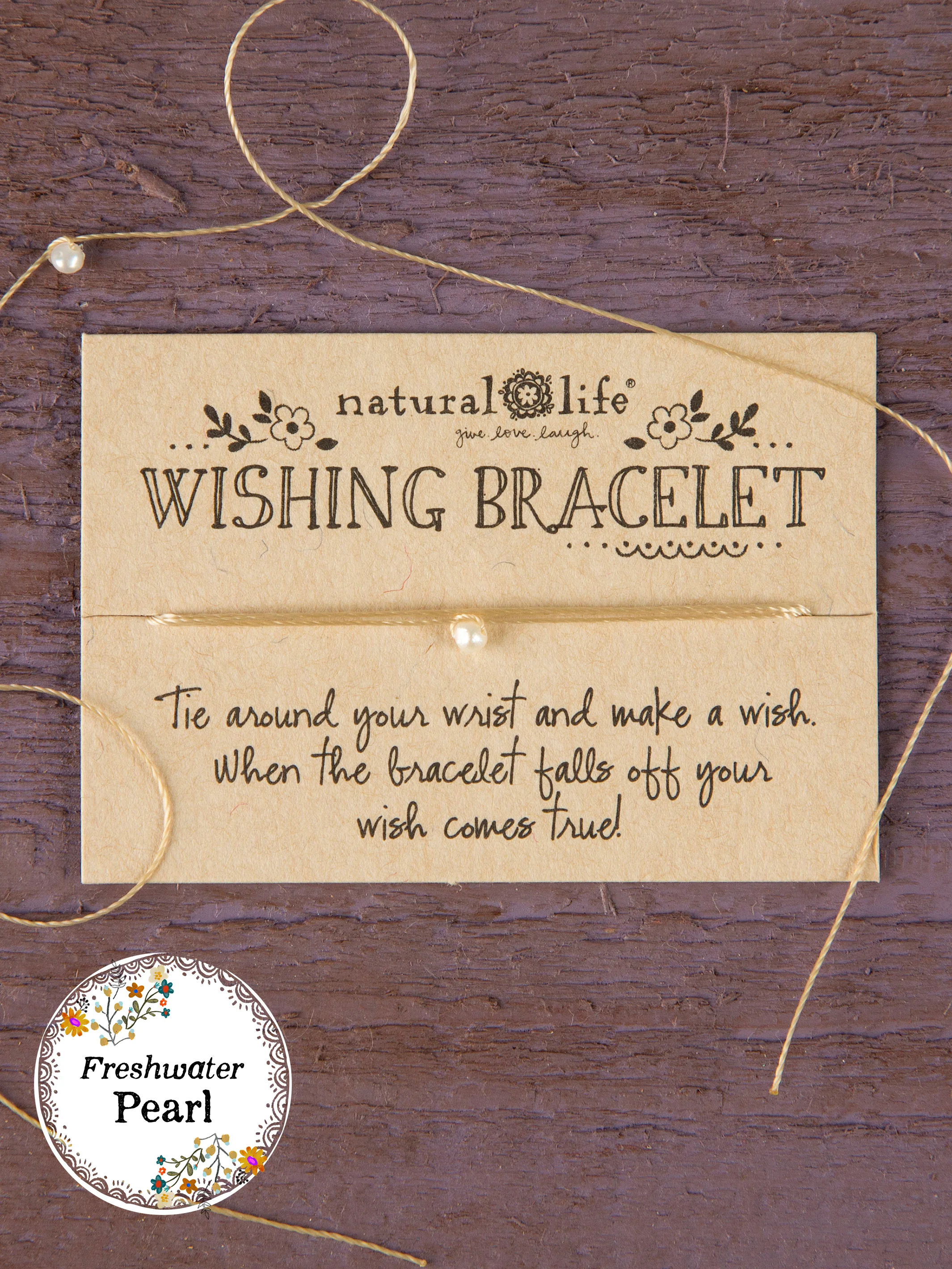 Wishing Pearl Bracelet - Sand