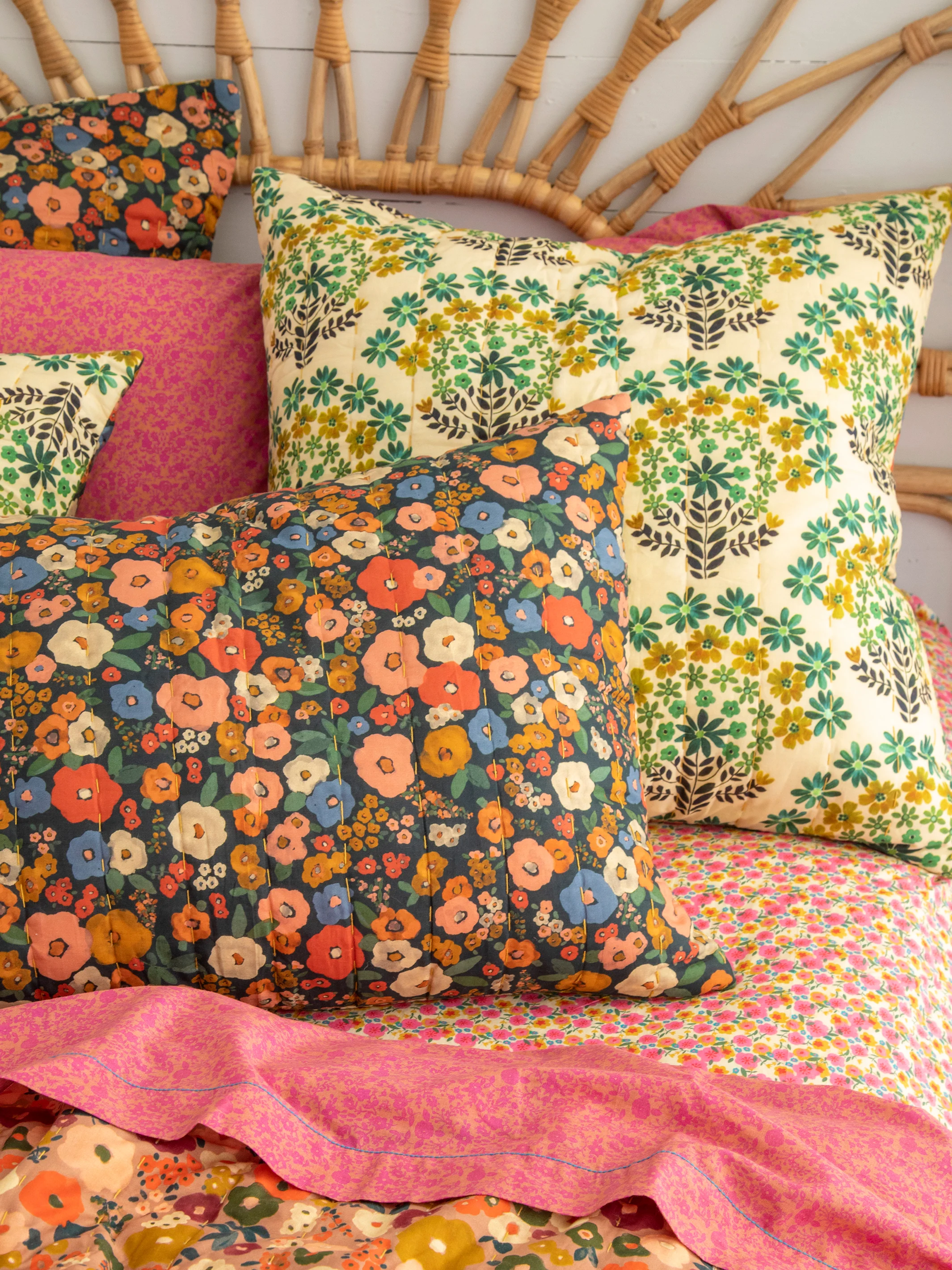 Bungalow Reversible Euro Sham - Ashley