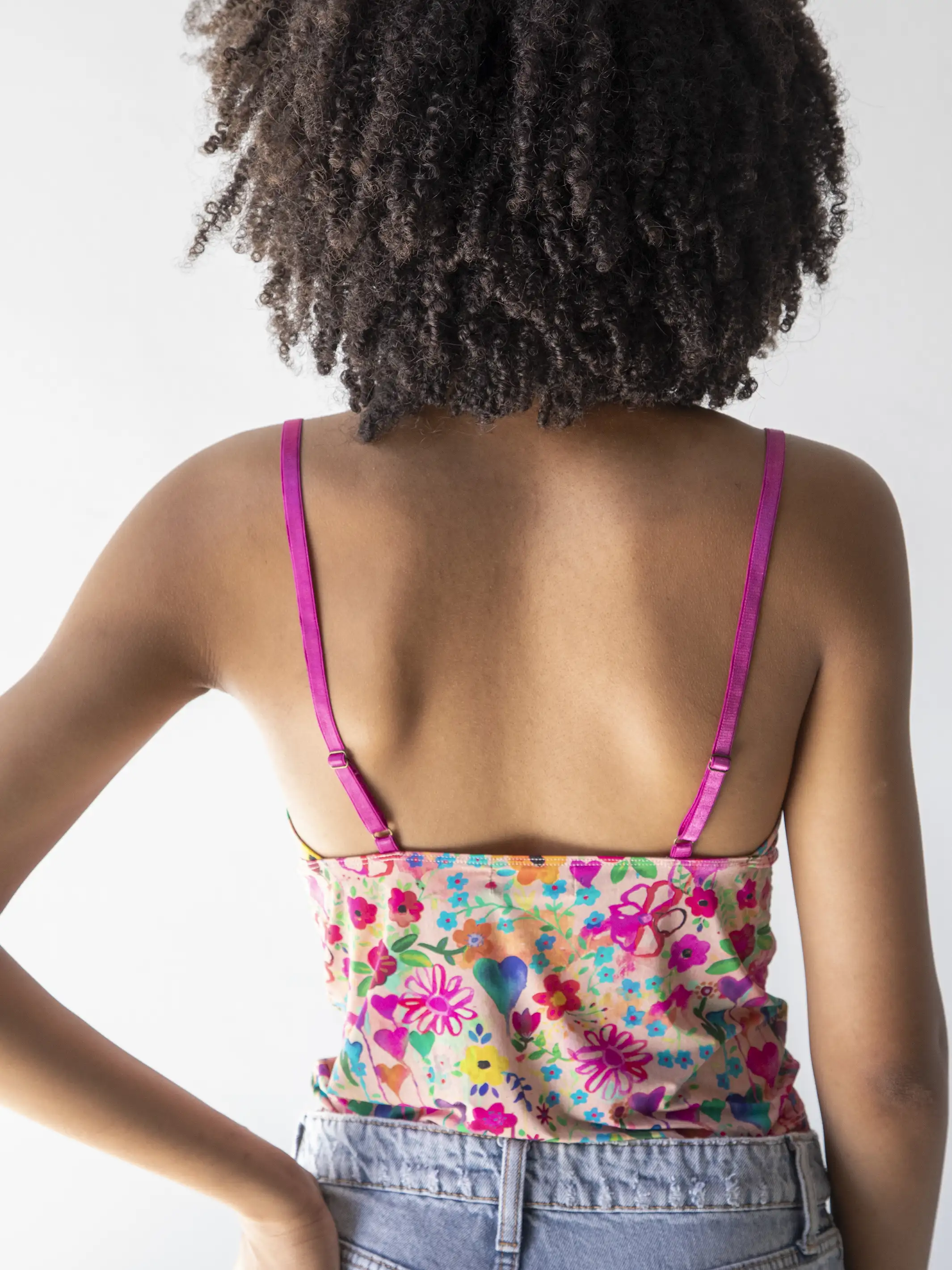 Deep V-Neck Cami - Love Graffitti