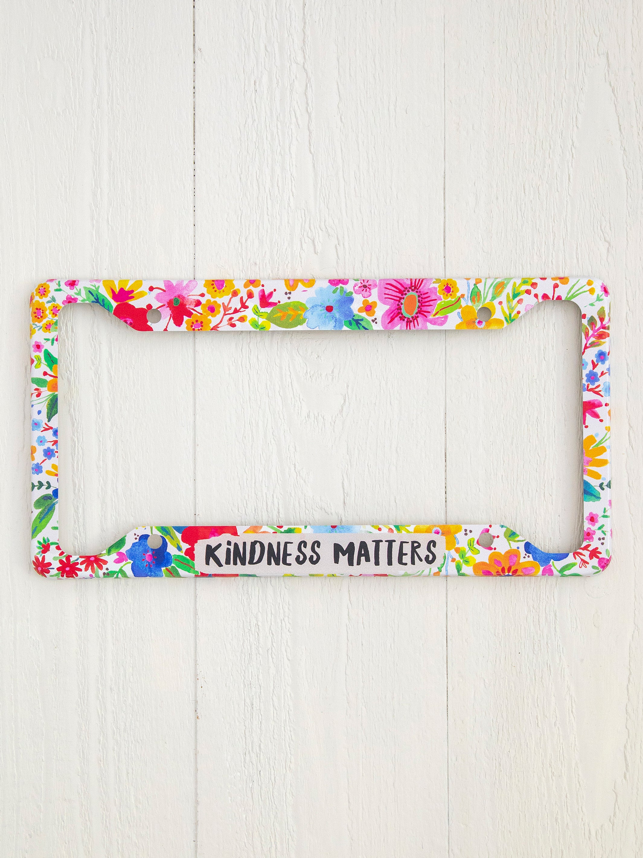 License Plate Frame - Kindness Matters