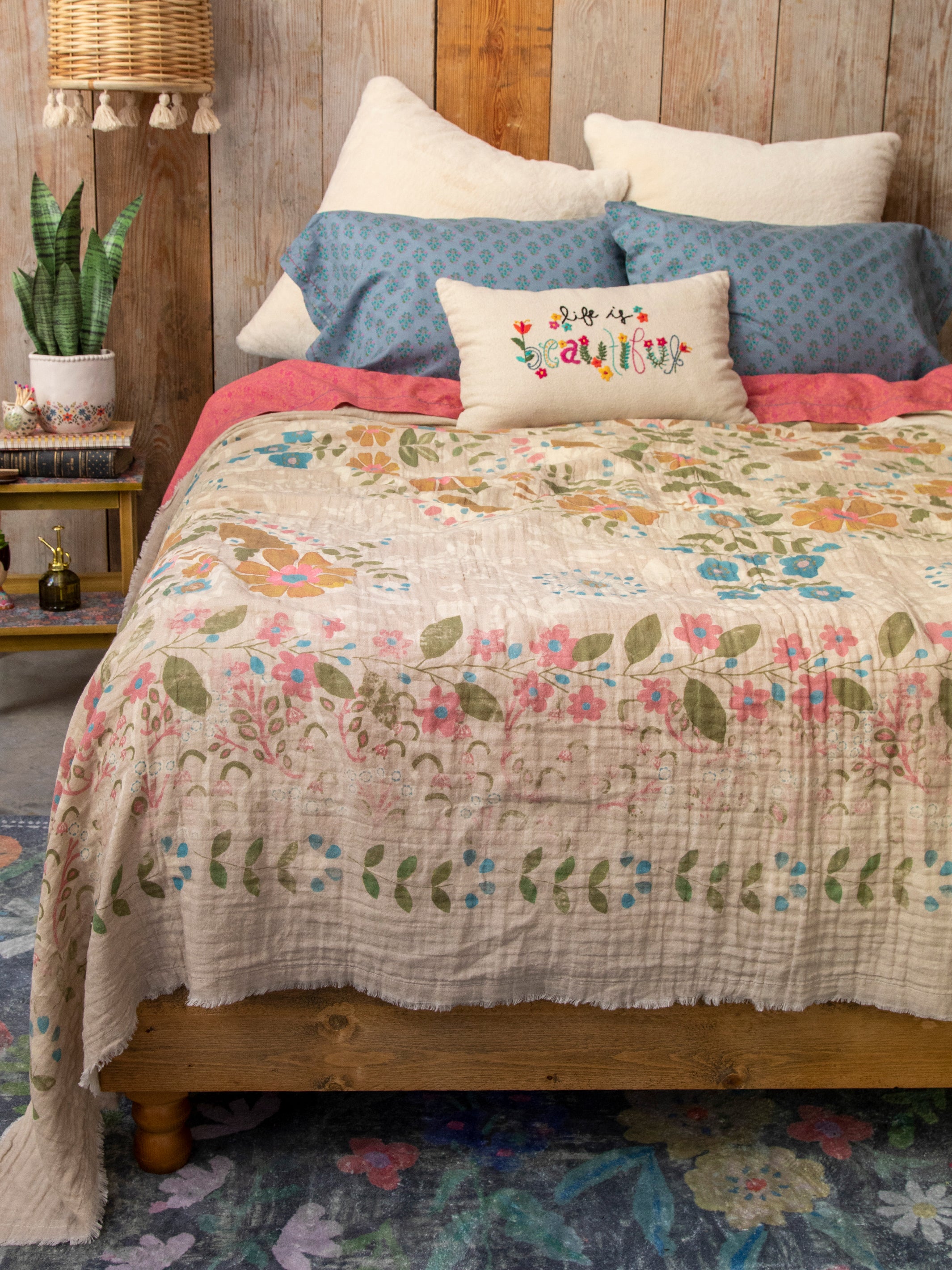 Gauze Tapestry Blanket - Mandala