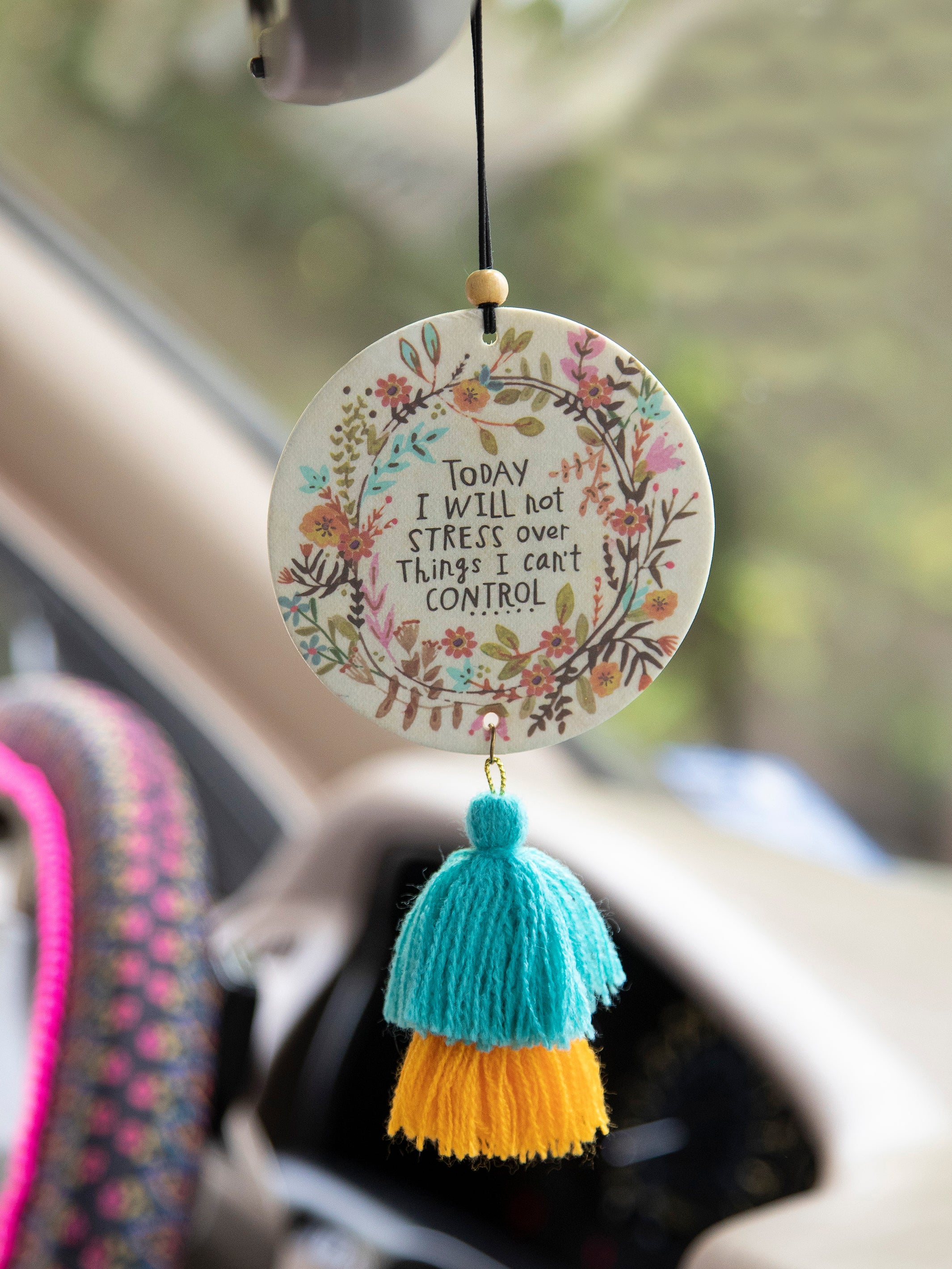 Car Air Freshener - Today I Will Not Stress