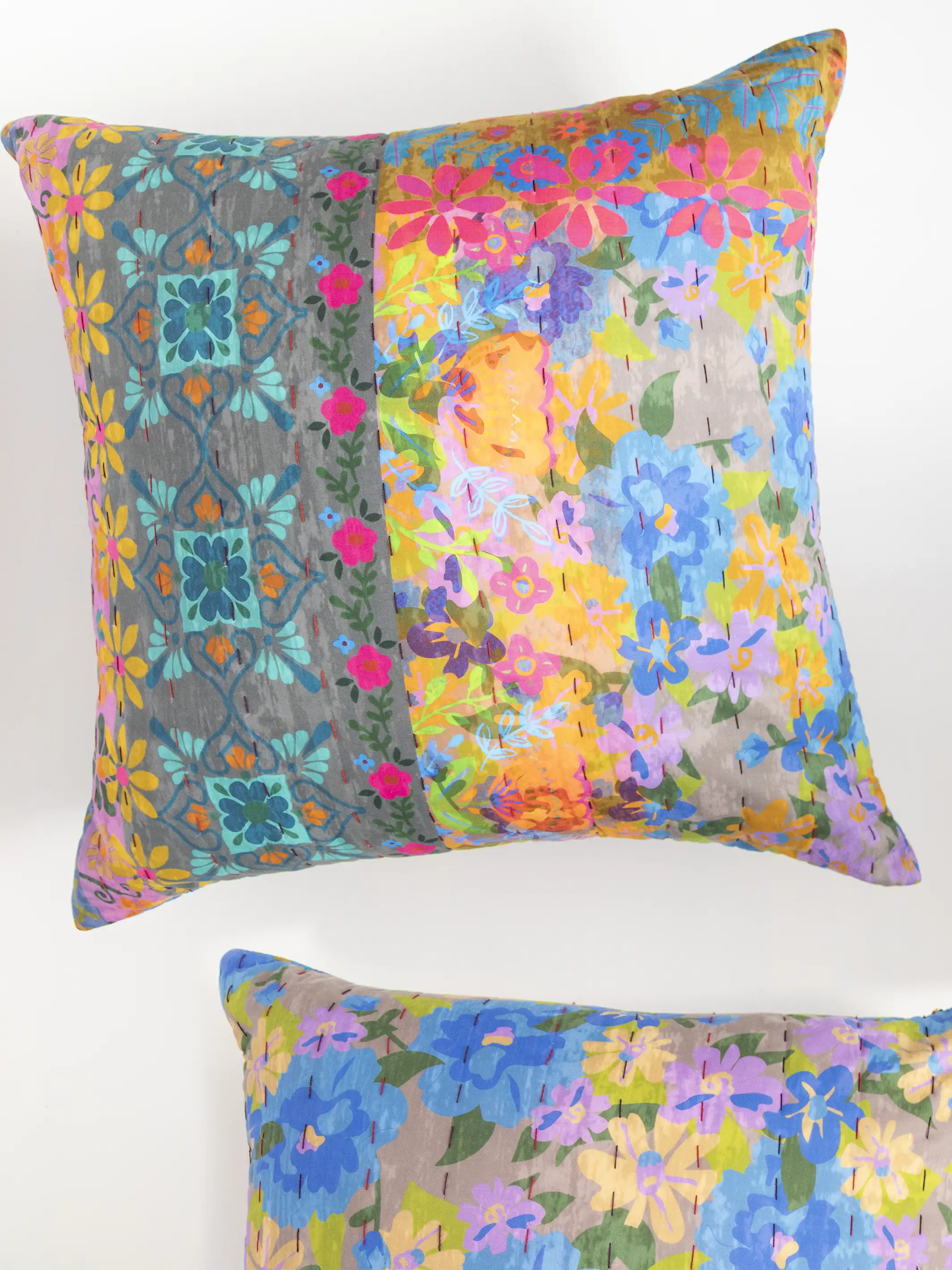Bungalow Reversible Euro Sham - Daphne