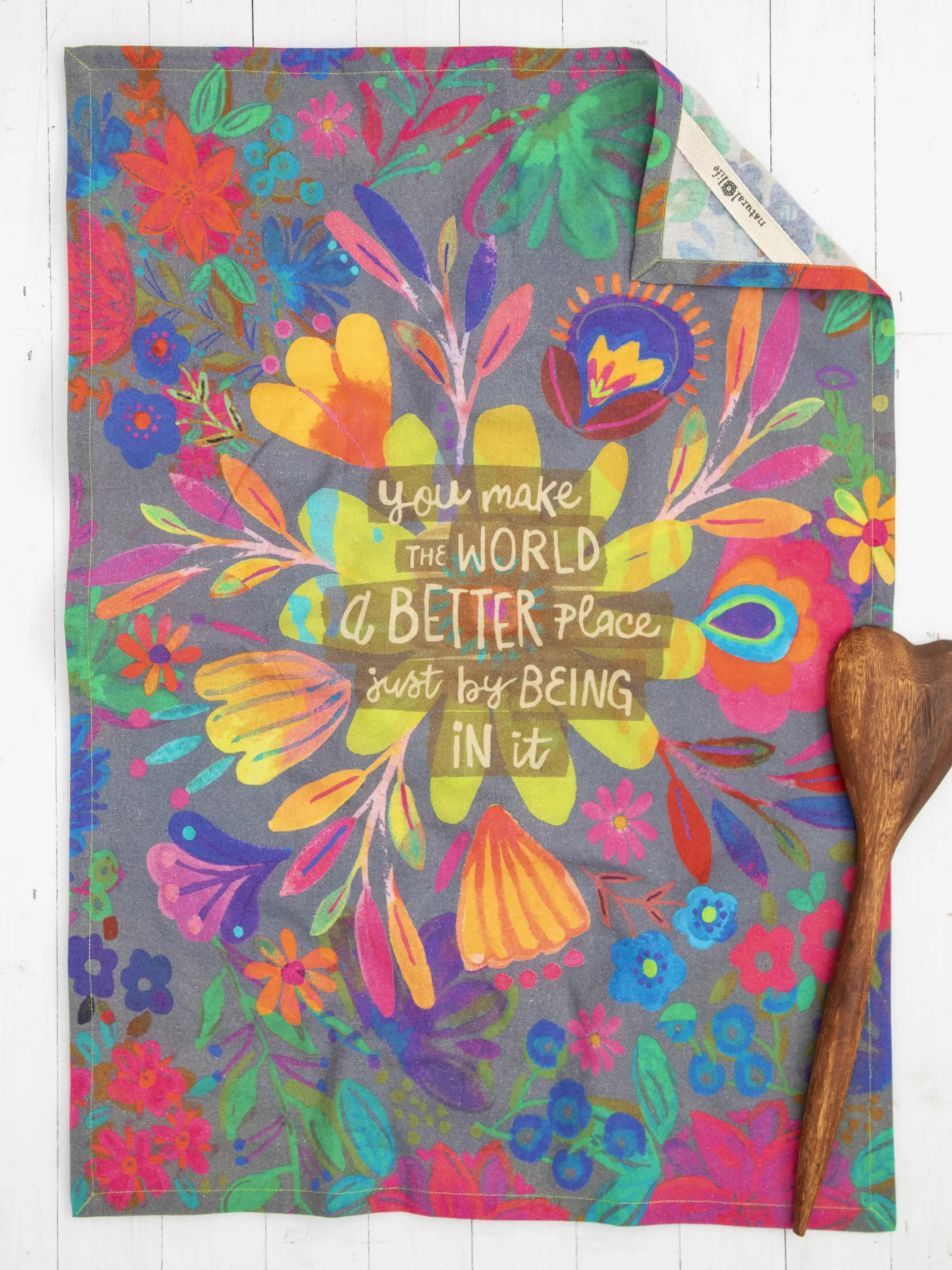 Kitchen Dish Towel - You Make The World Better