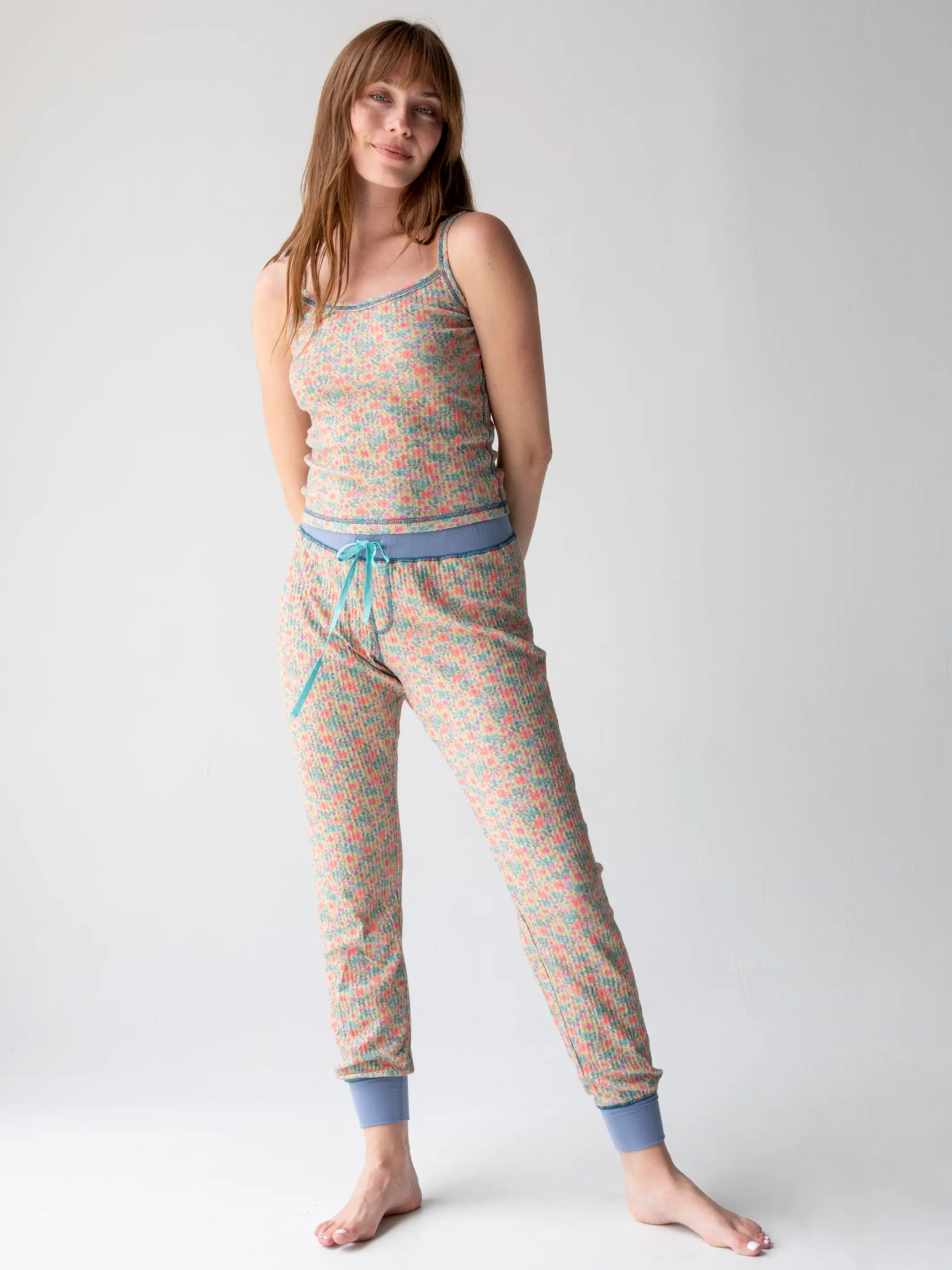 Mix & Match Thermal Pajama Cami - Yellow
