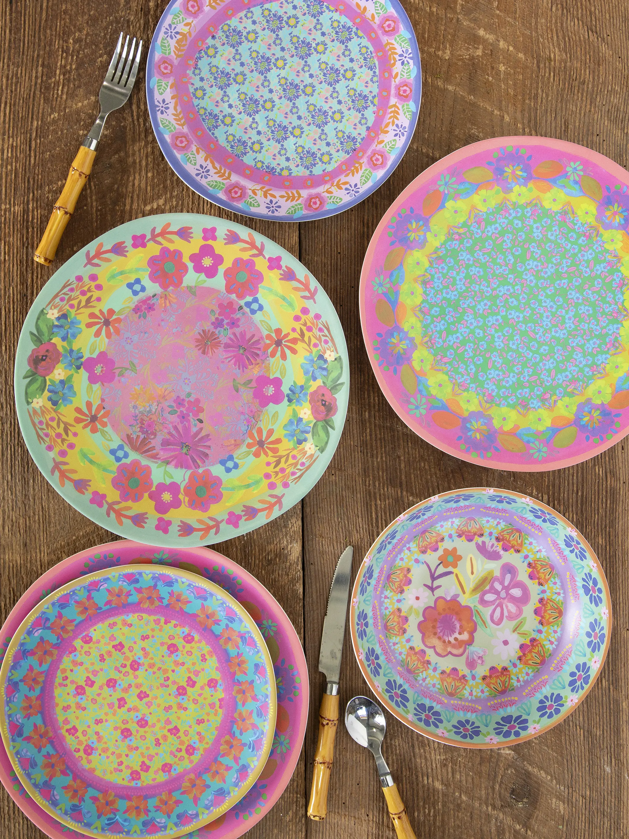 Mix & Match Melamine Bowl - Turquoise