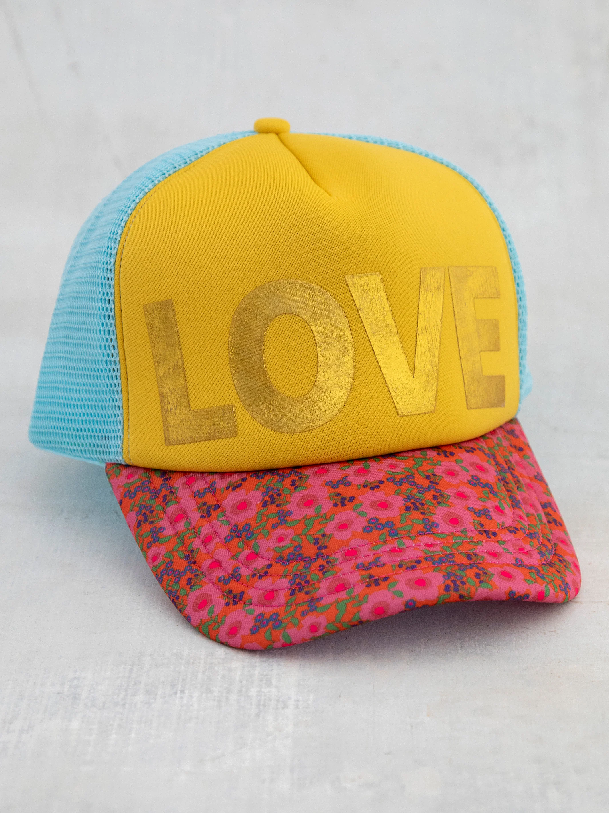 Adjustable Trucker Hat - Love