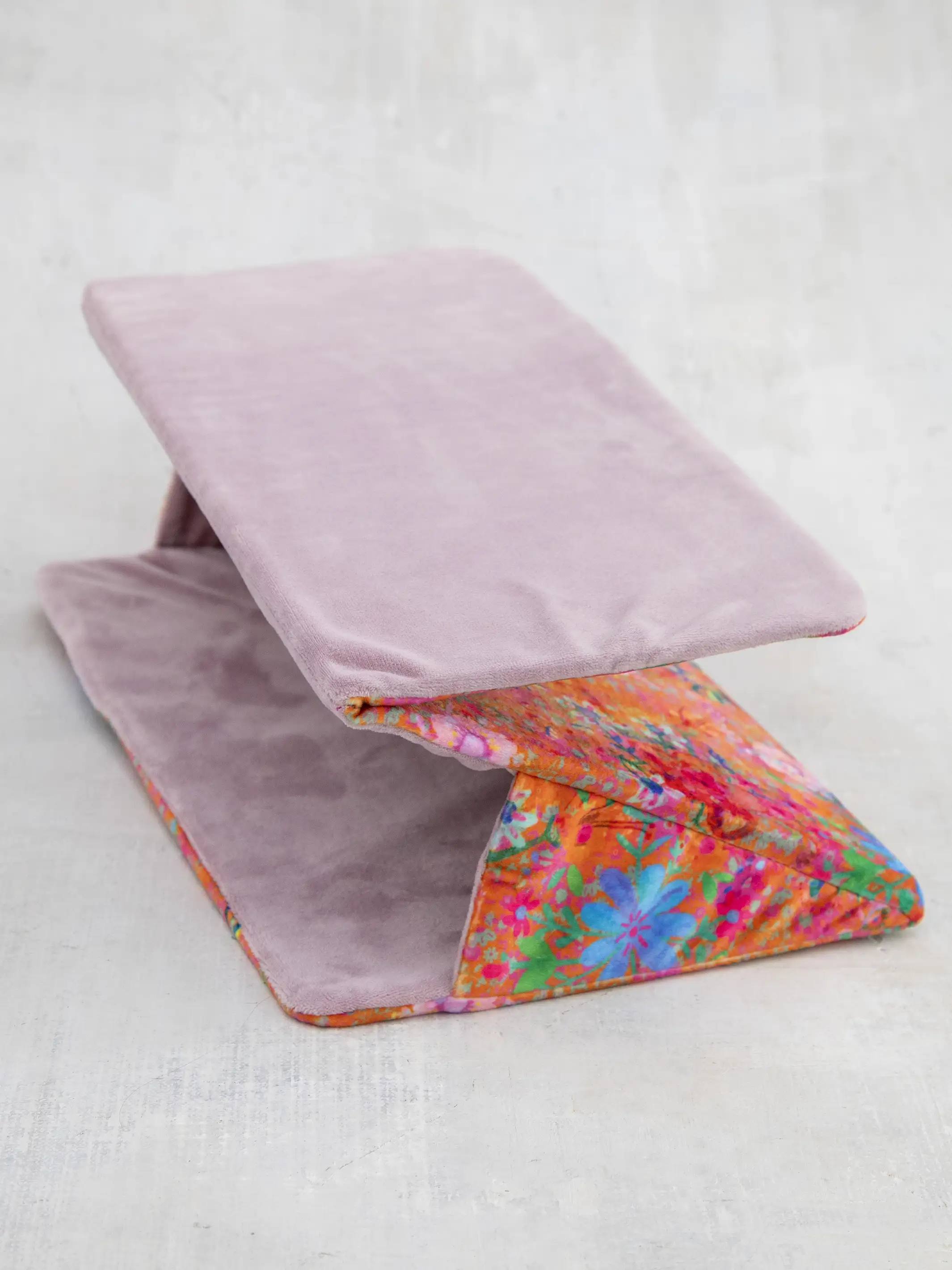 Bedside Caddy Organizer - Coral Ditsy