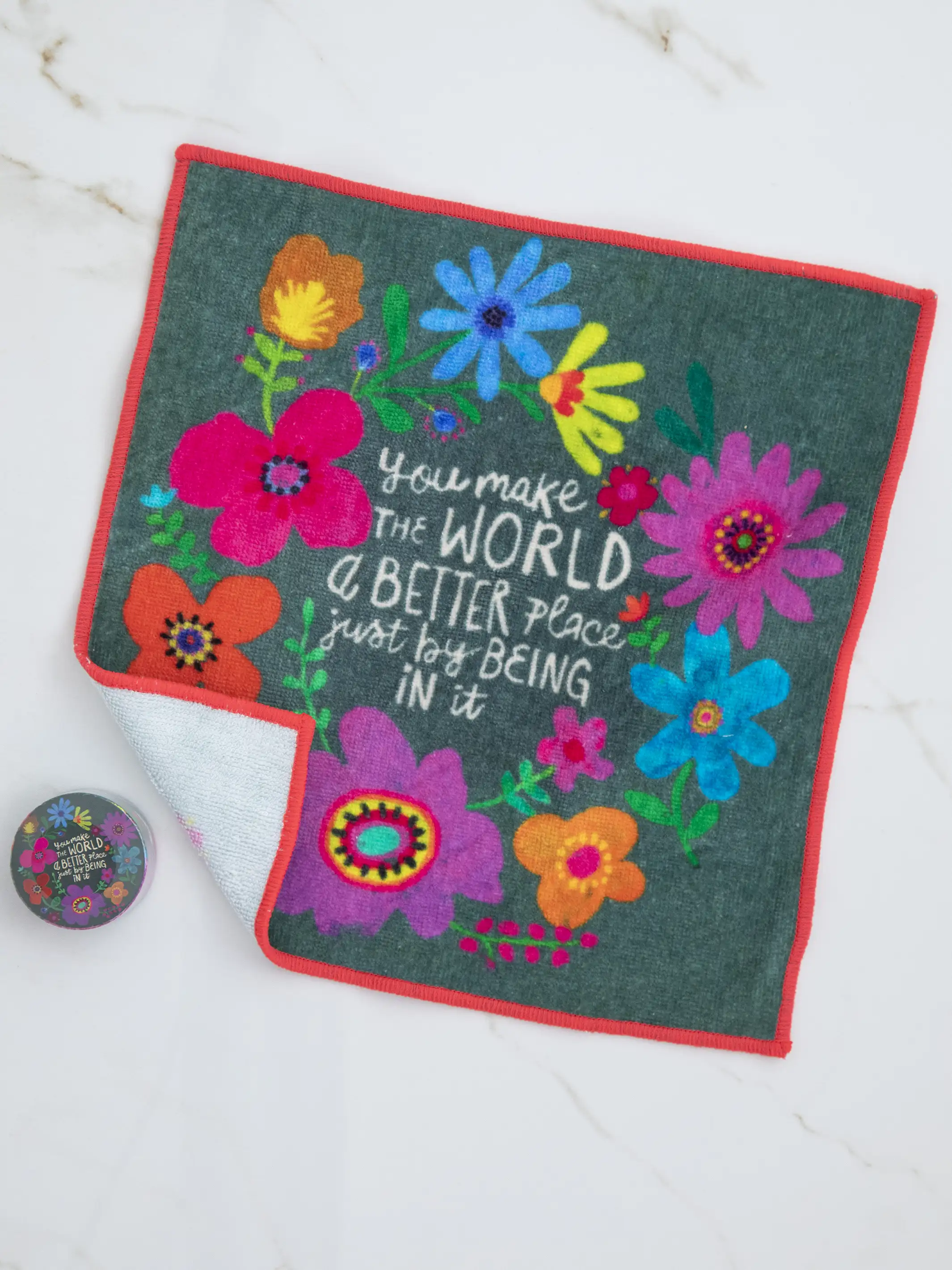 So Soft Washcloth - You Make The World Better