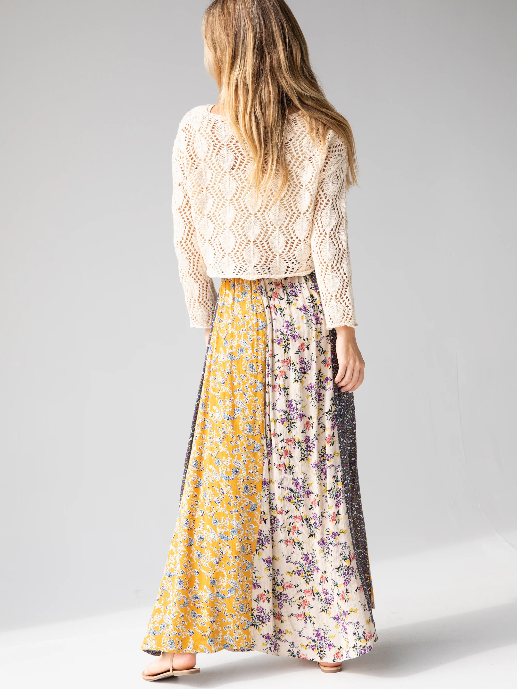 Blythe Cropped Summer Sweater - Cream