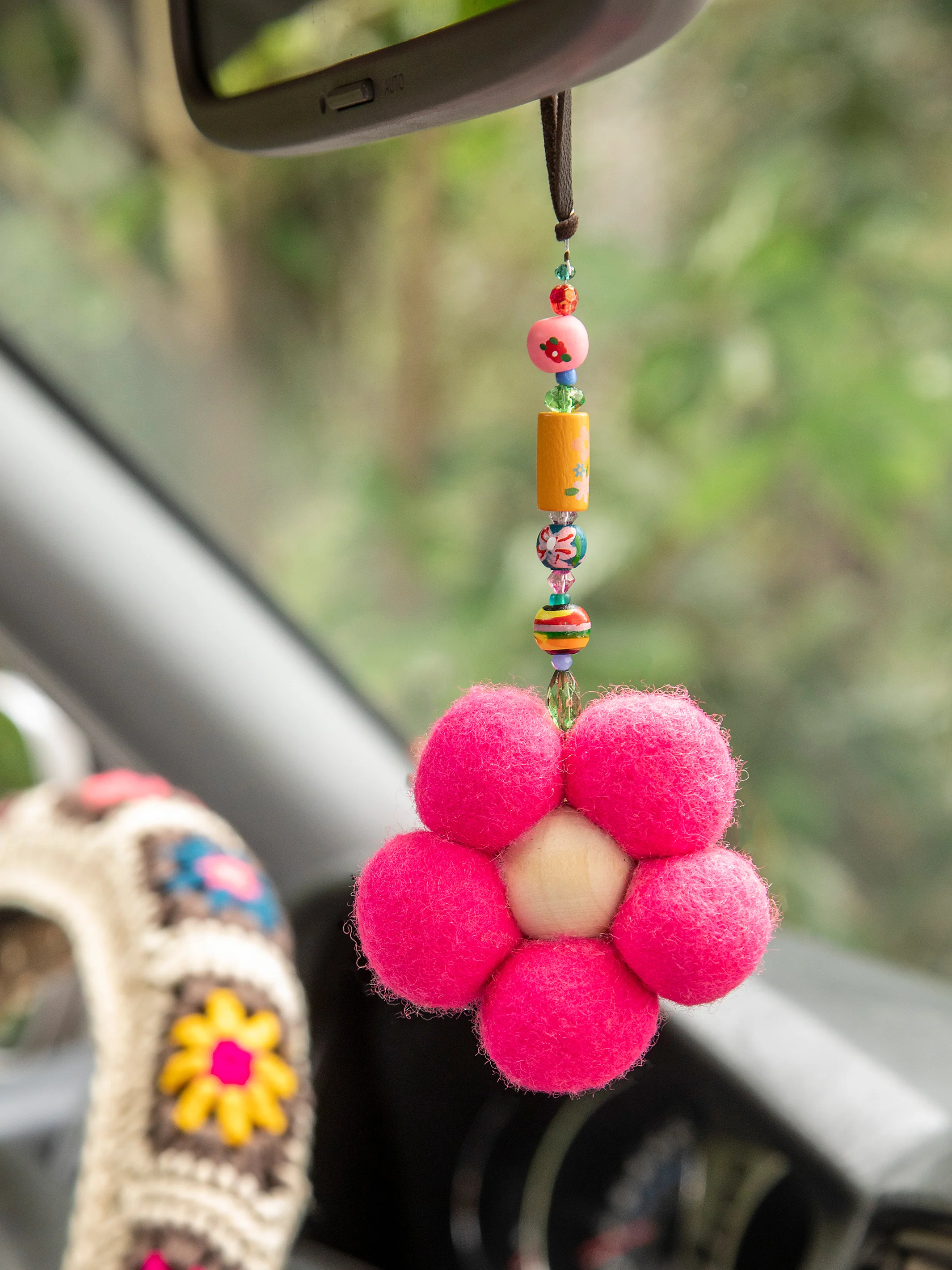Beaded Essential Oil Diffuser - Flower