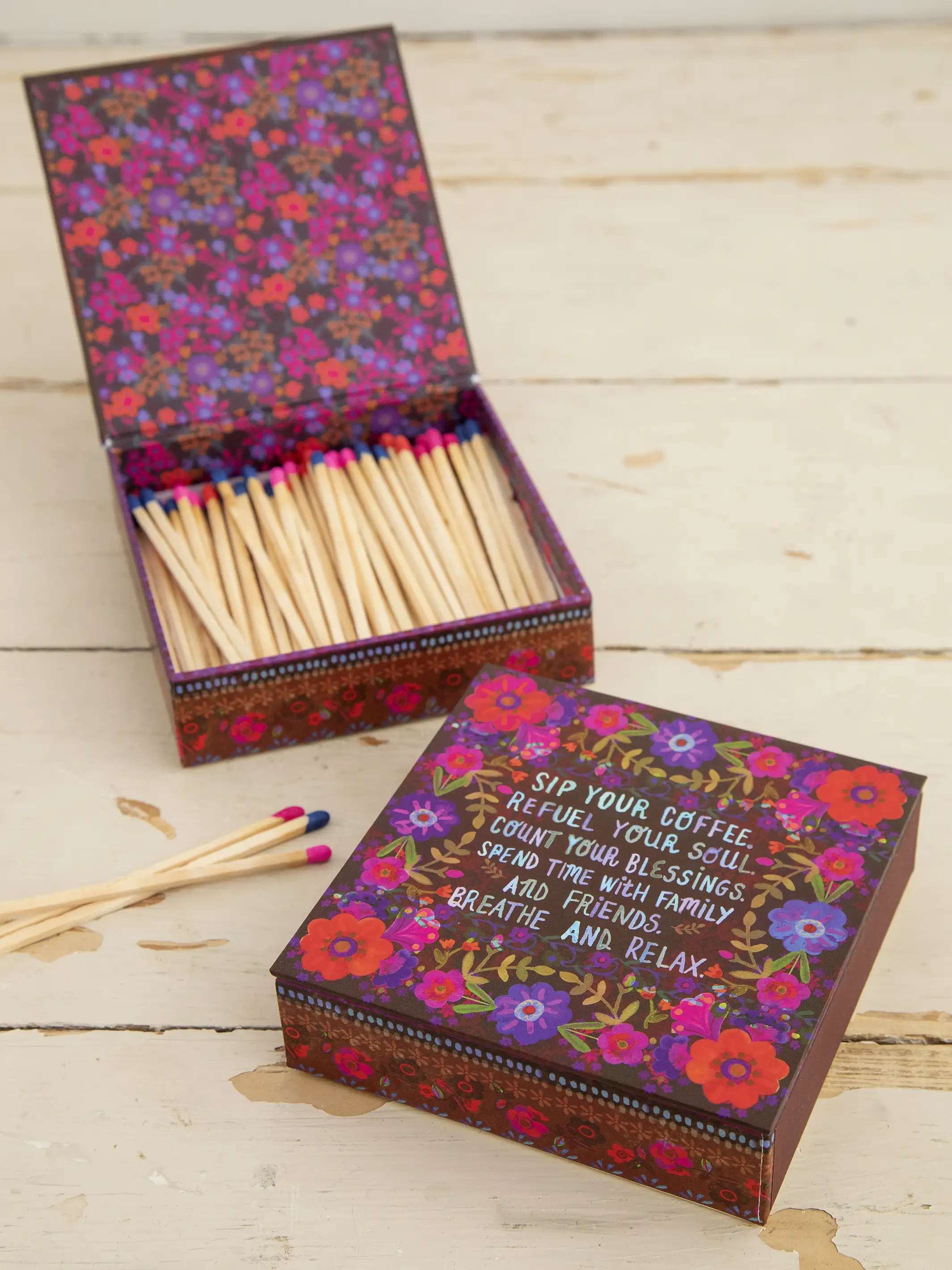 Coffee Table Matches - Count Your Blessings