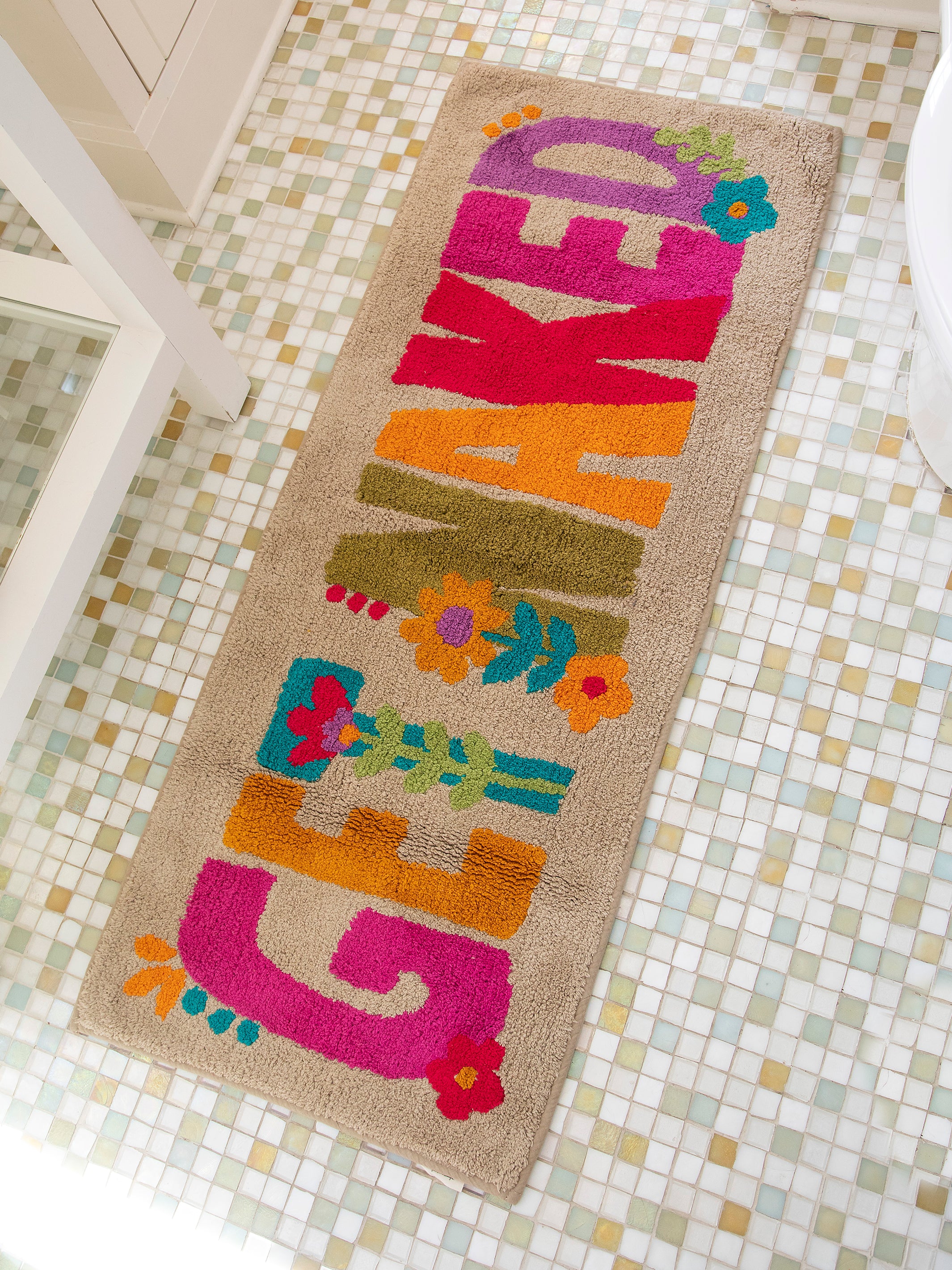 Tufted Runner Bath Mat - Get Naked
