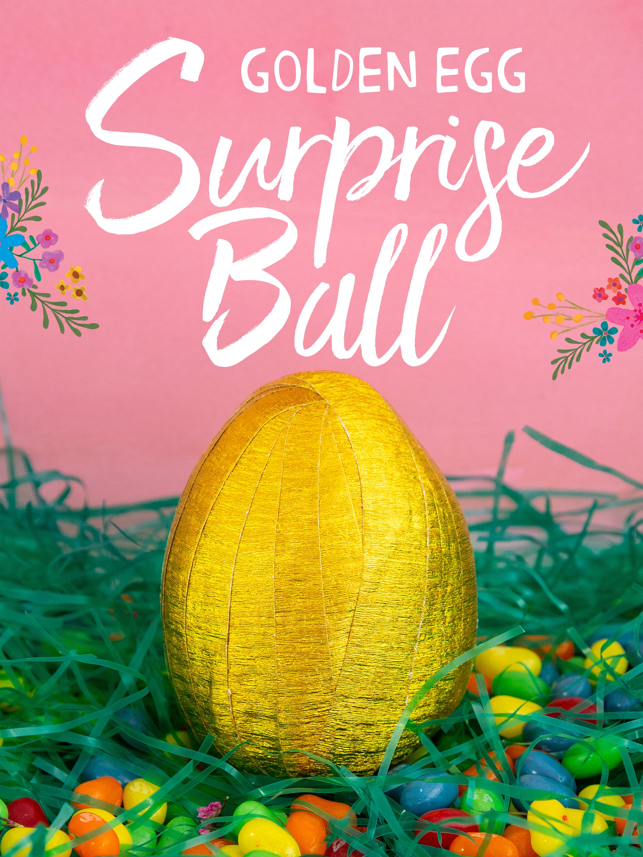 Golden Egg Surprise Ball