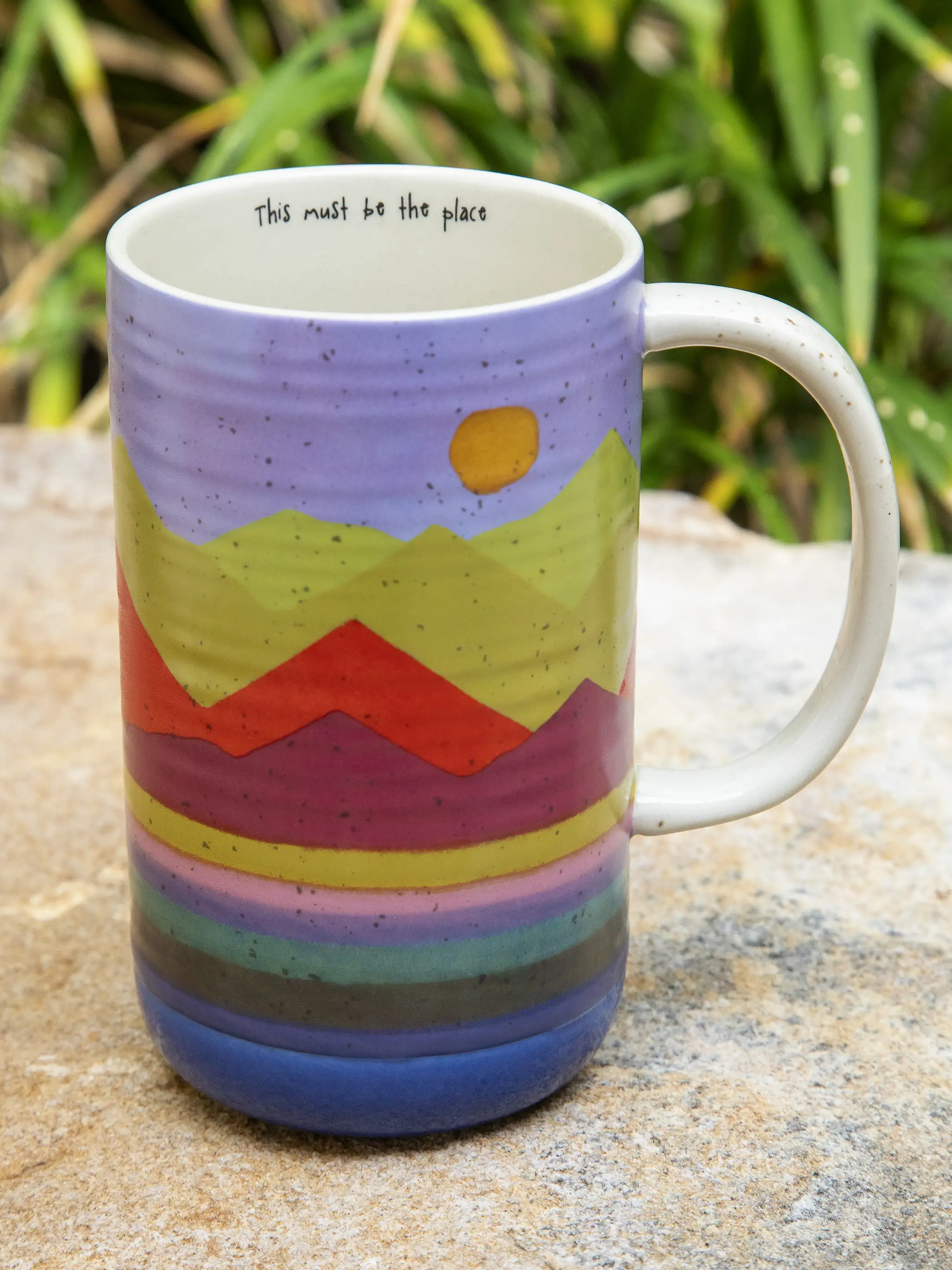 Latte Mug - Mountain Range