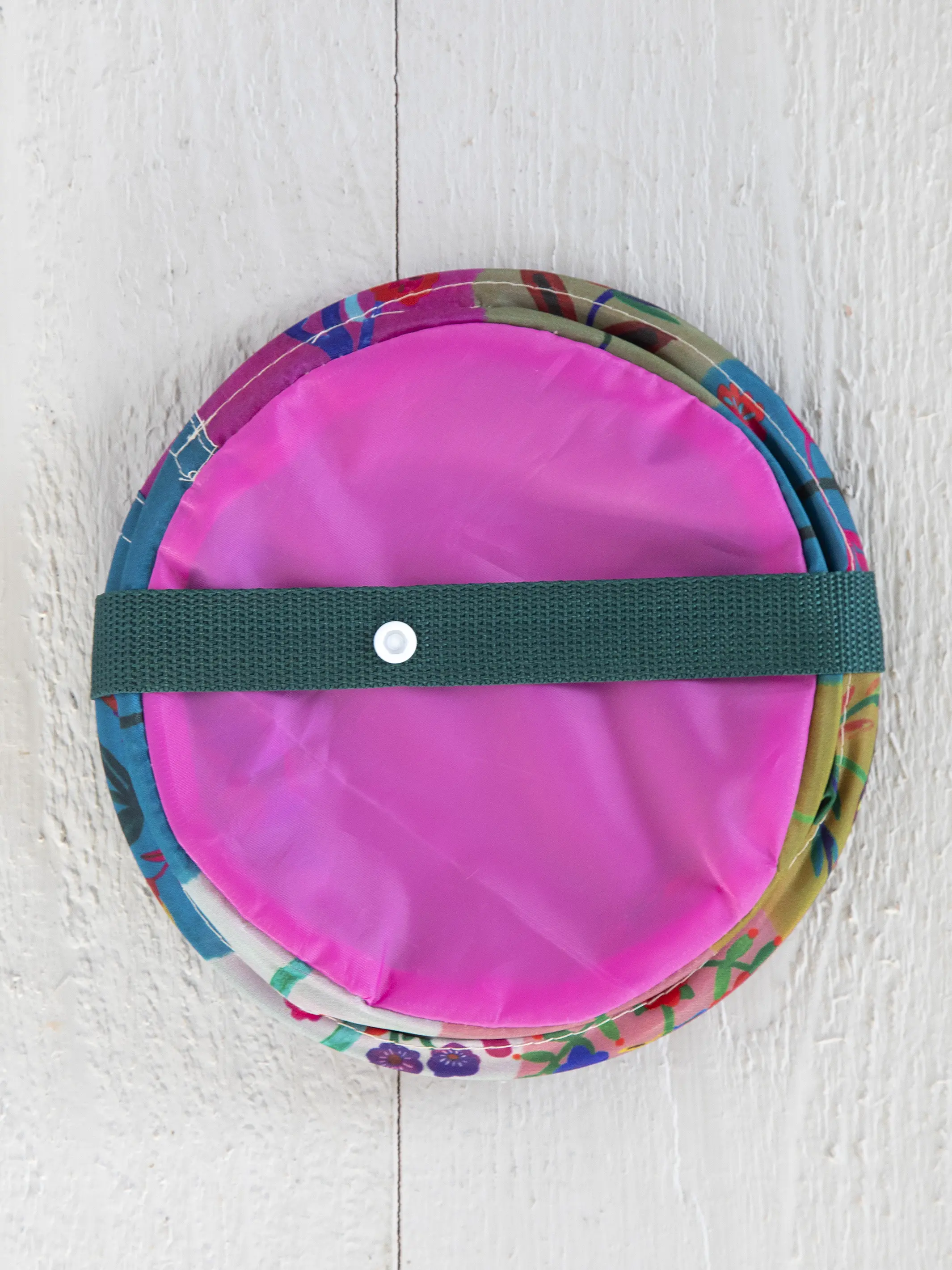 Pop-Up Car Trash Can - Folk Flower