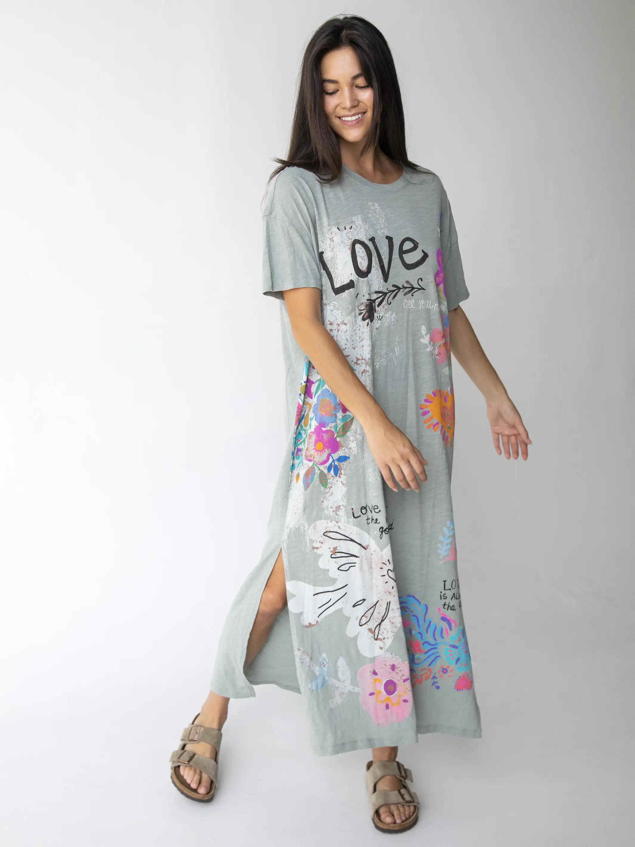Life Is A Canvas Maxi Dress - Love Bay