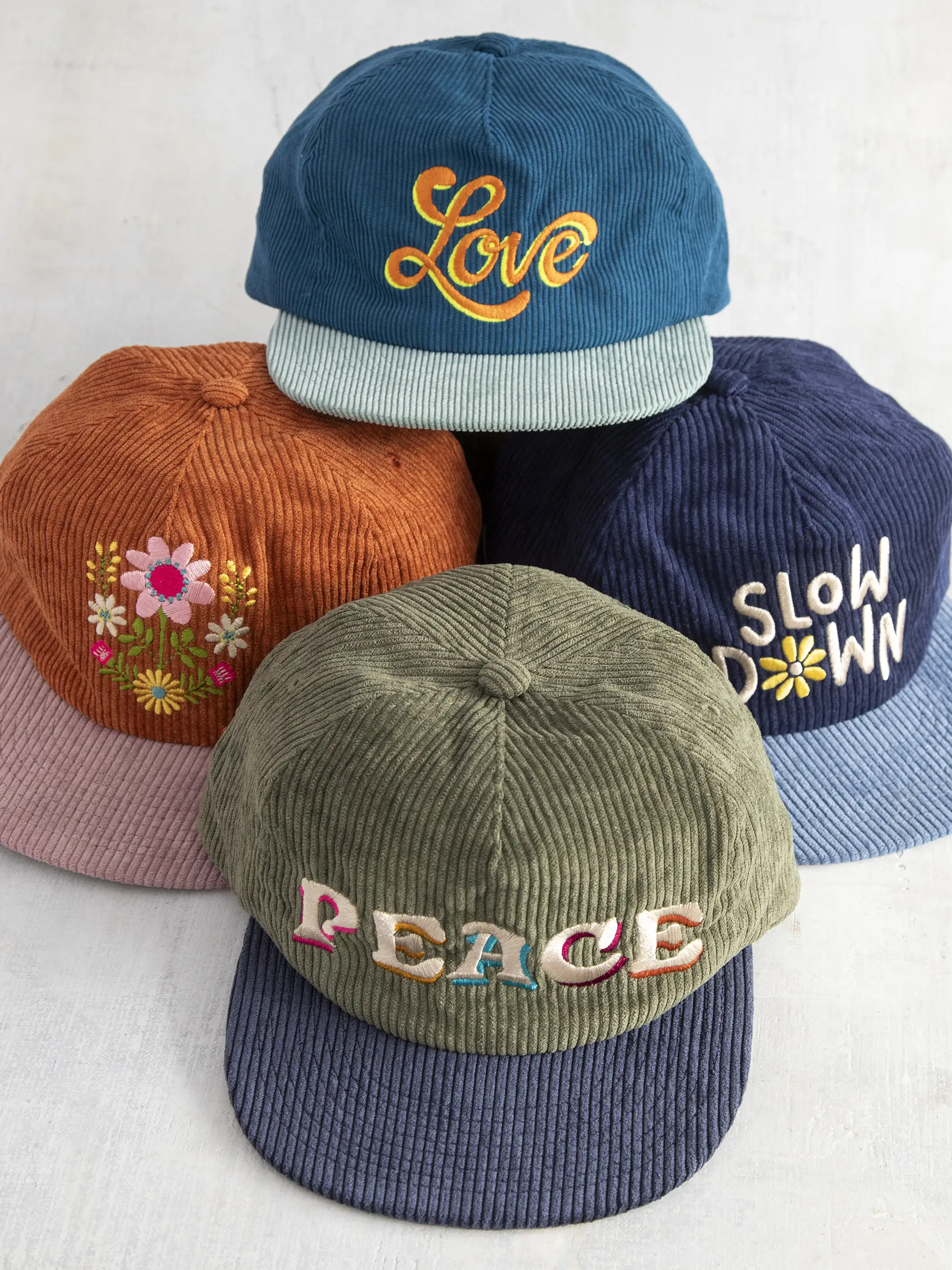 Corduroy Snapback - Love
