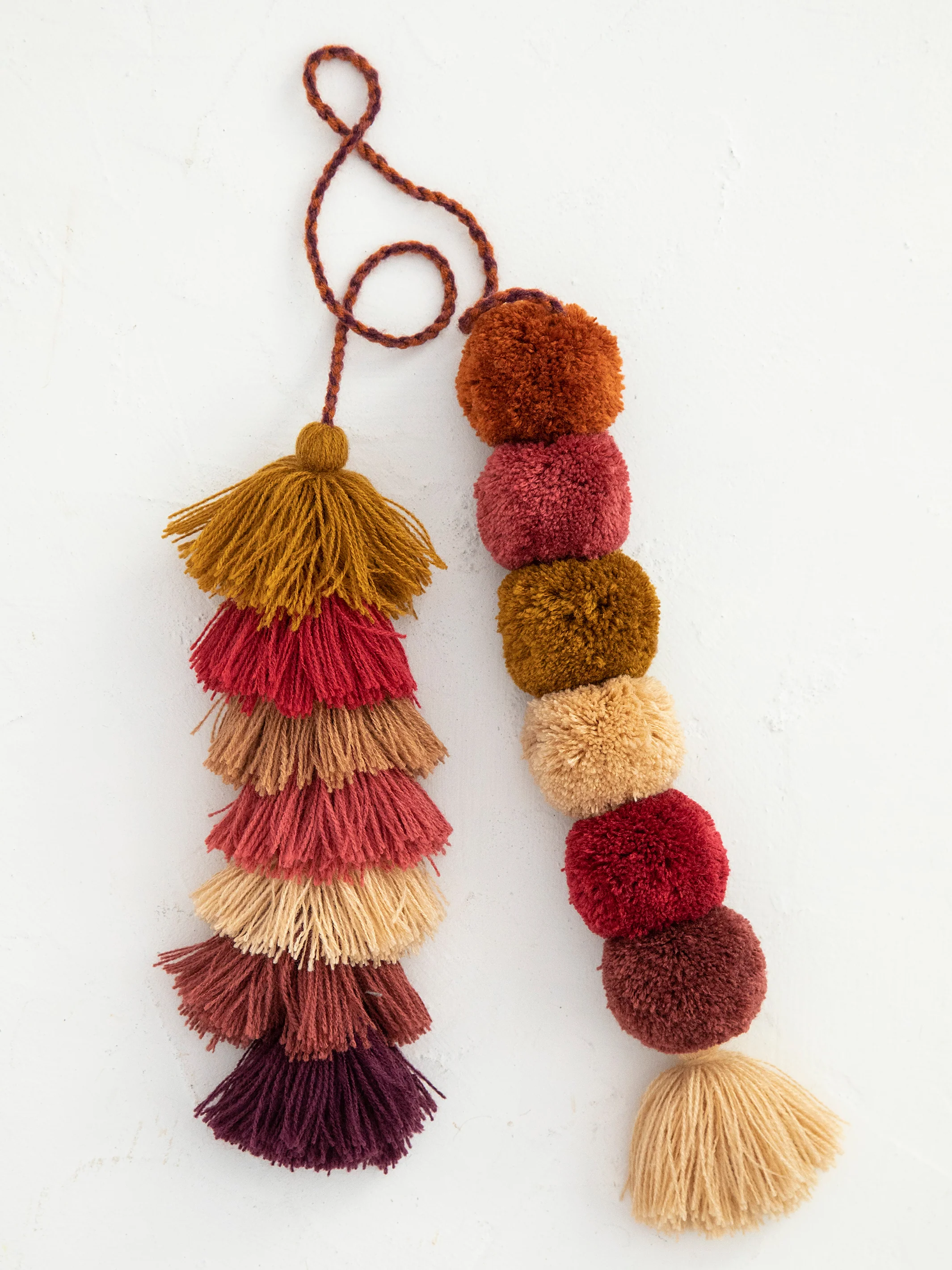 Tassel Tie-On - Camel