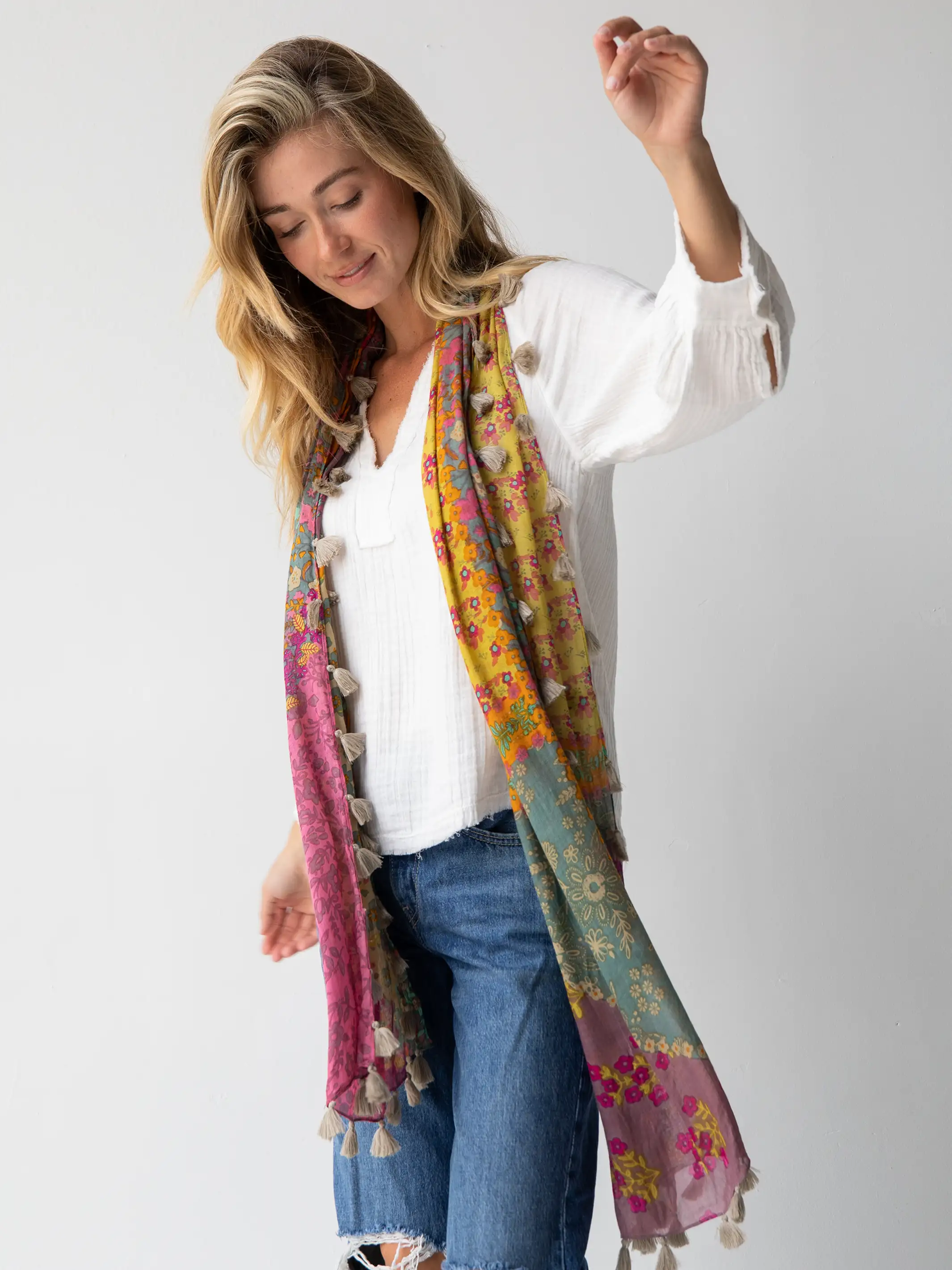 Sayulita Scarf - Patchwork