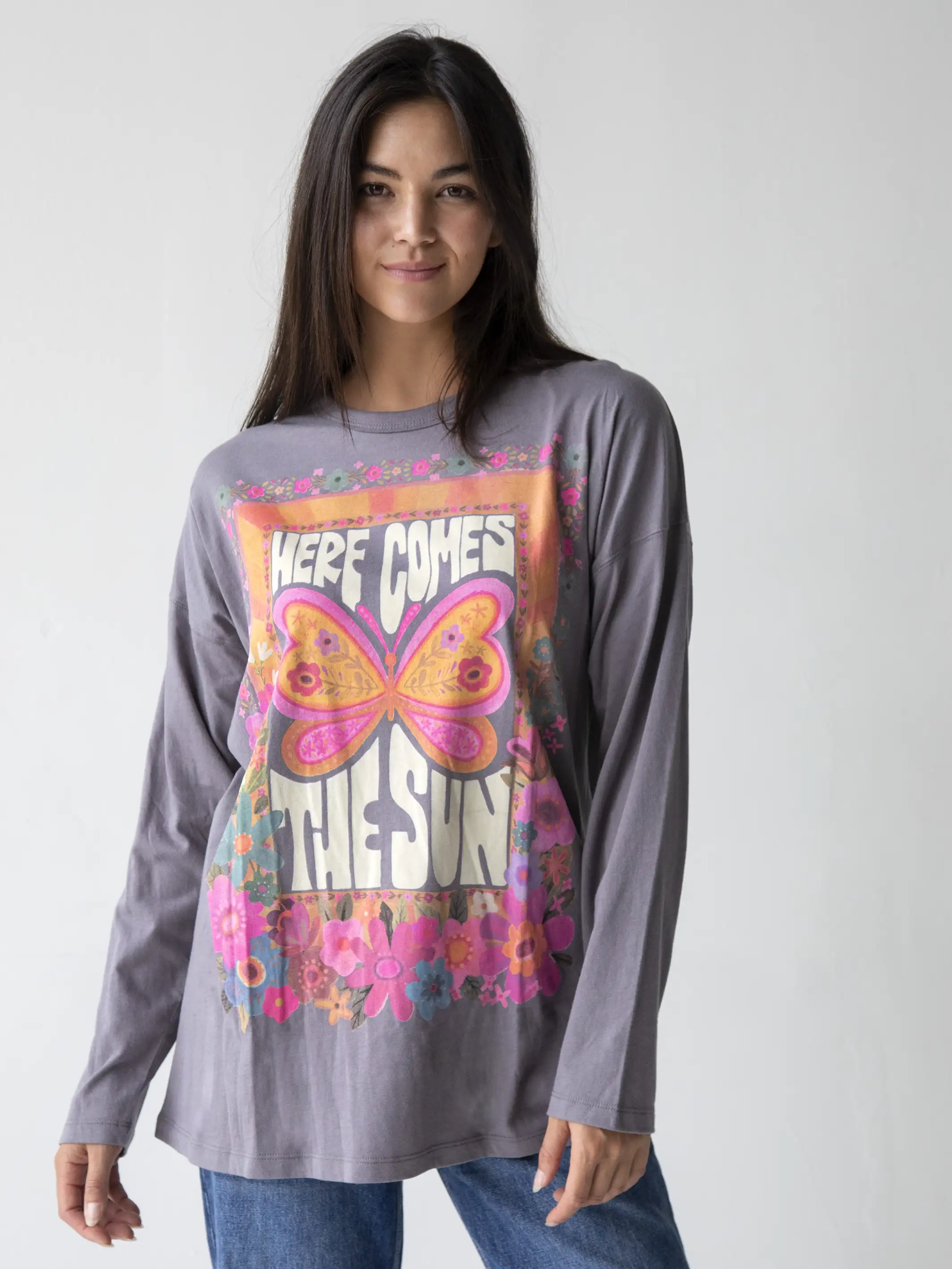 Lennox Long Sleeve Tee - Here Comes The Sun