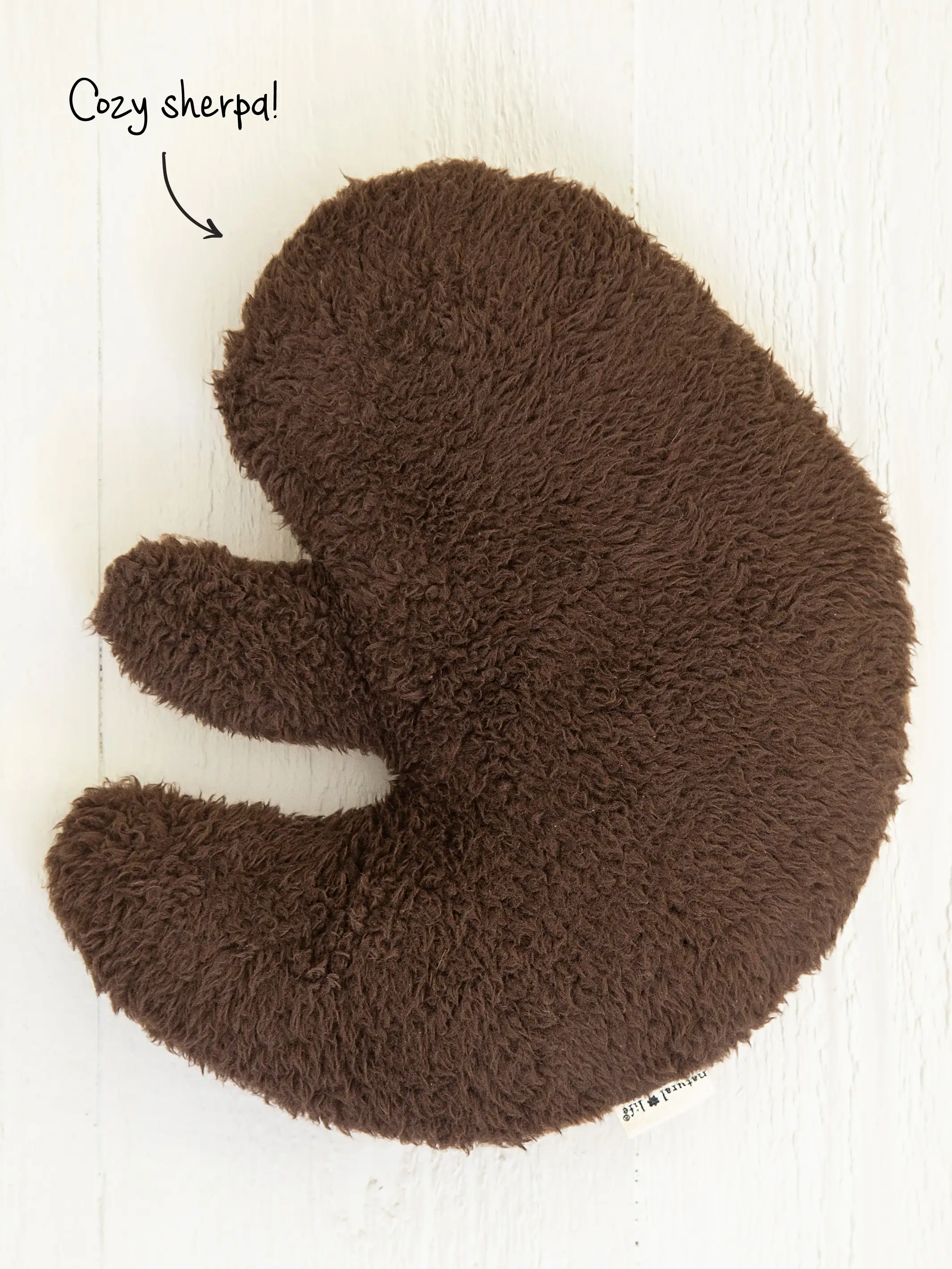 Sherpa Shaped Microwavable Heating Pad - Sloth