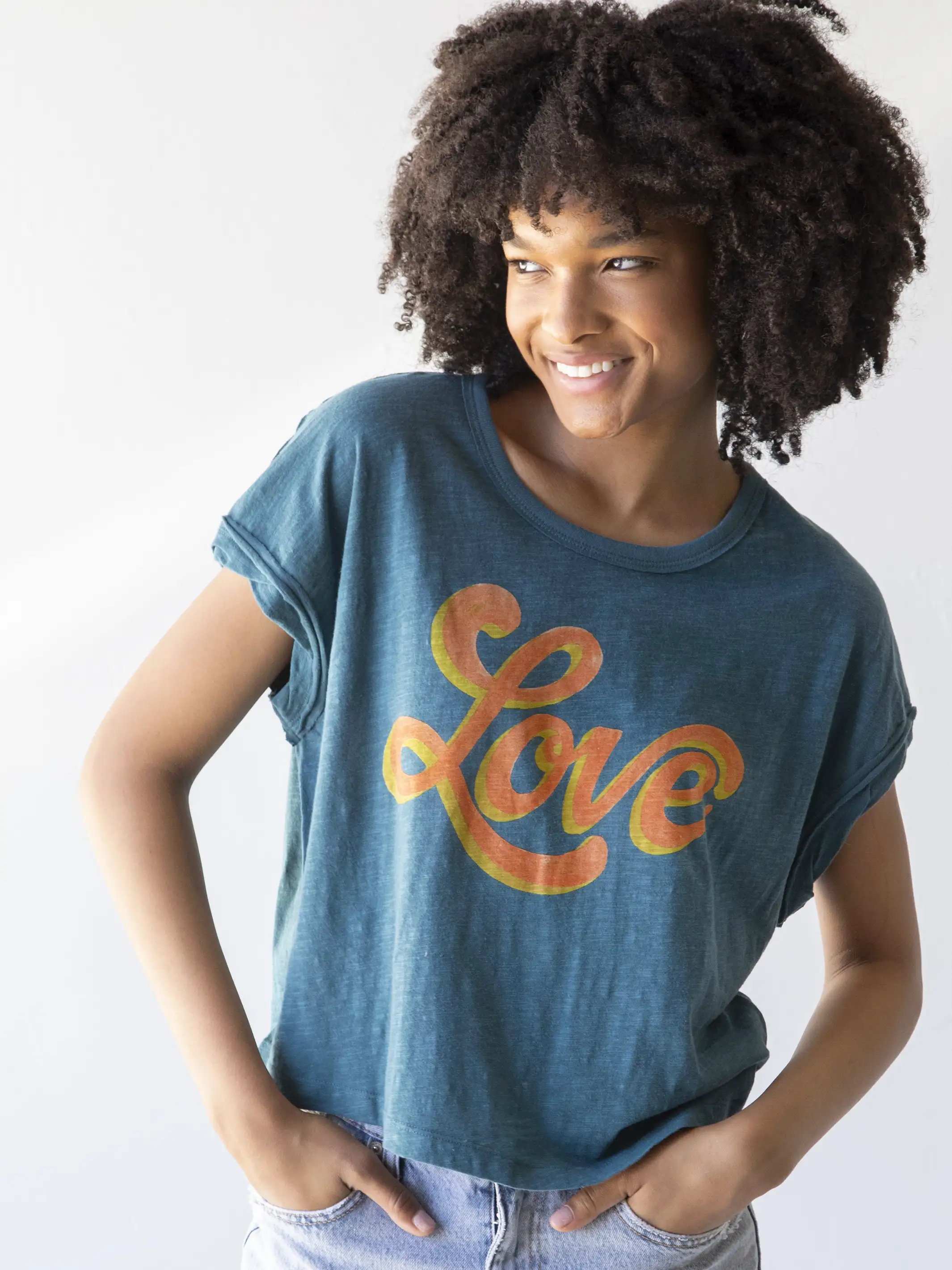 Frankie Boxy Tee Shirt - Love