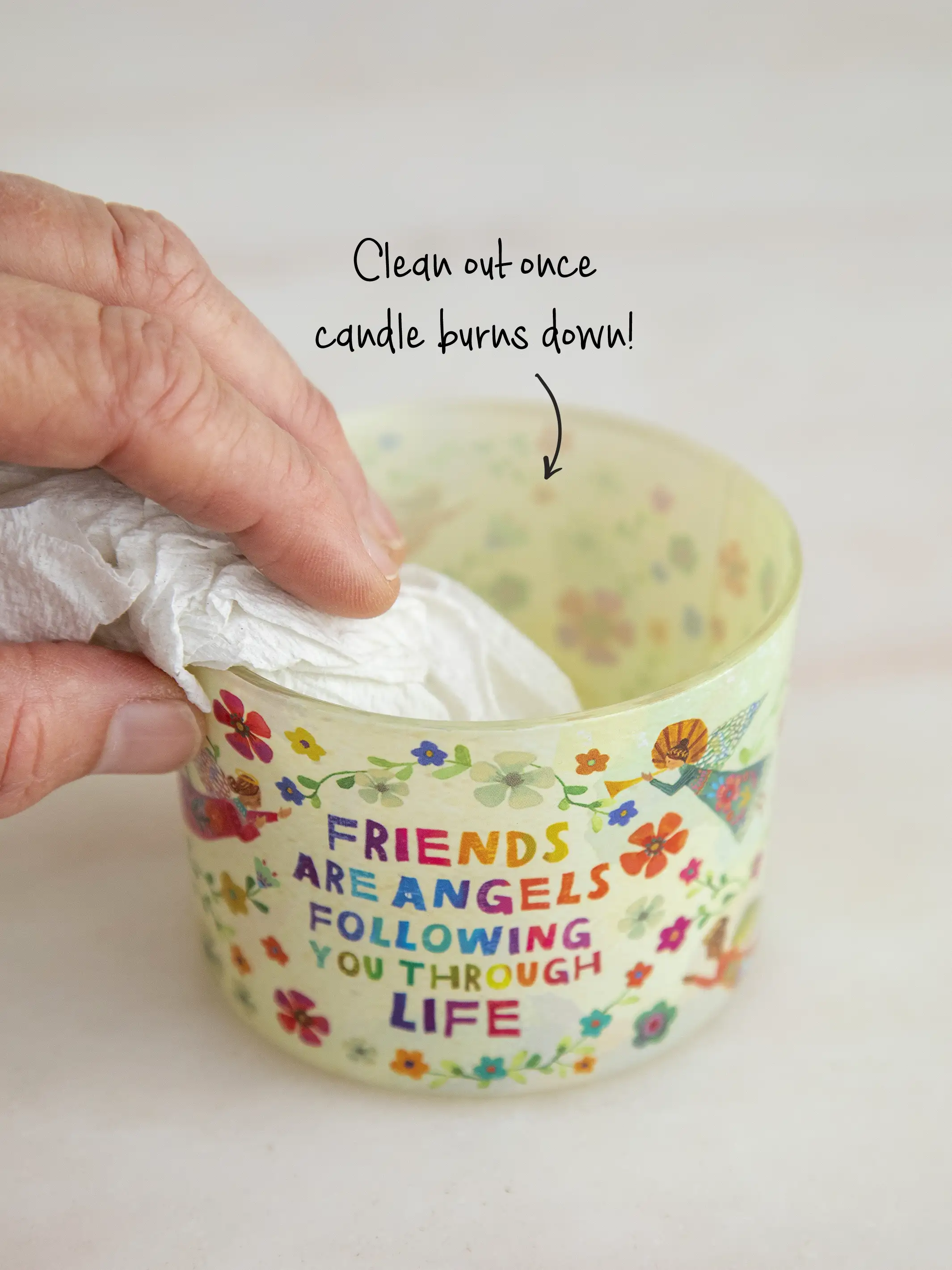 Soy Jar Candle - Friends Are Angels