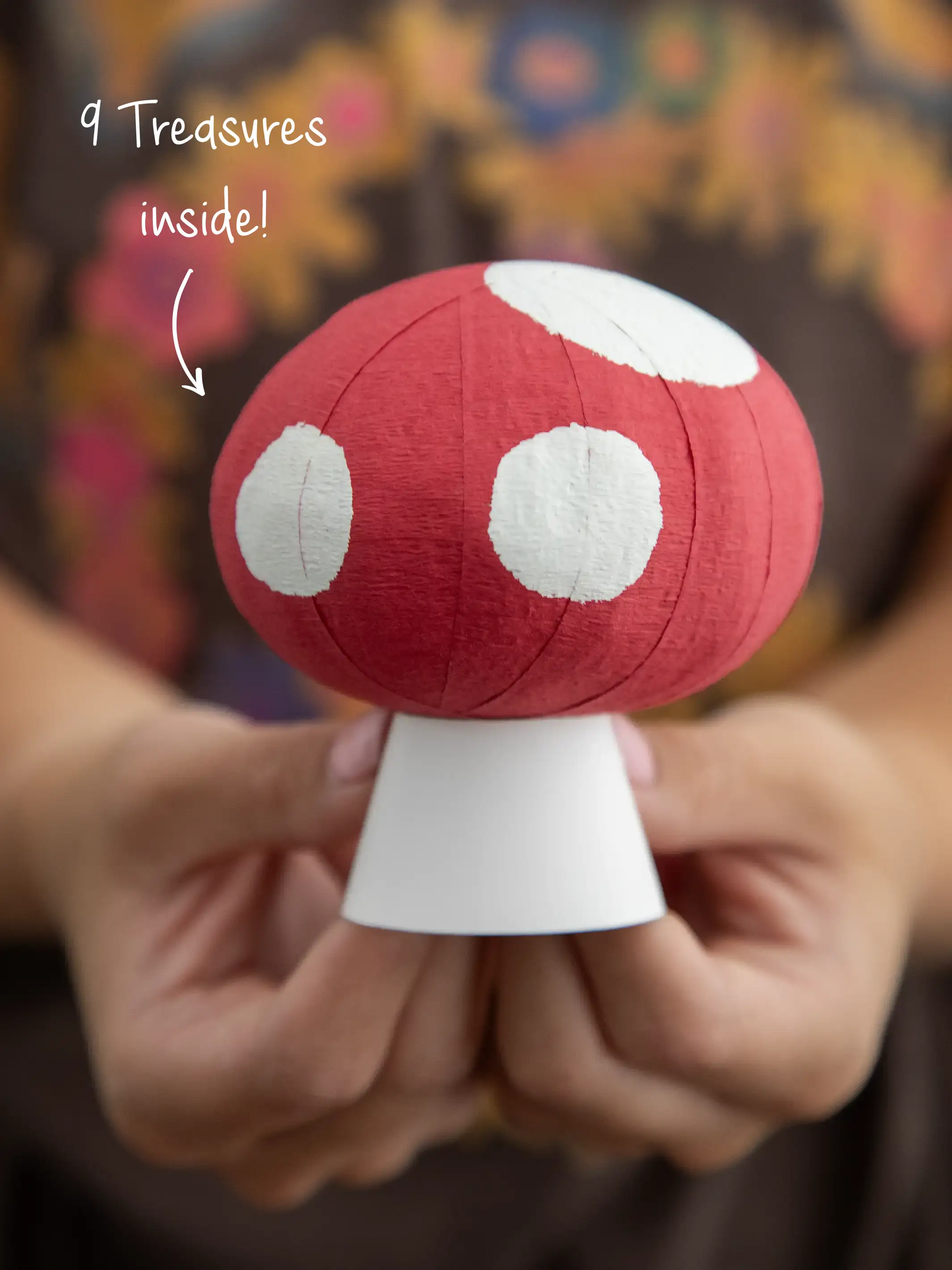 Red Mushroom Surprise Ball