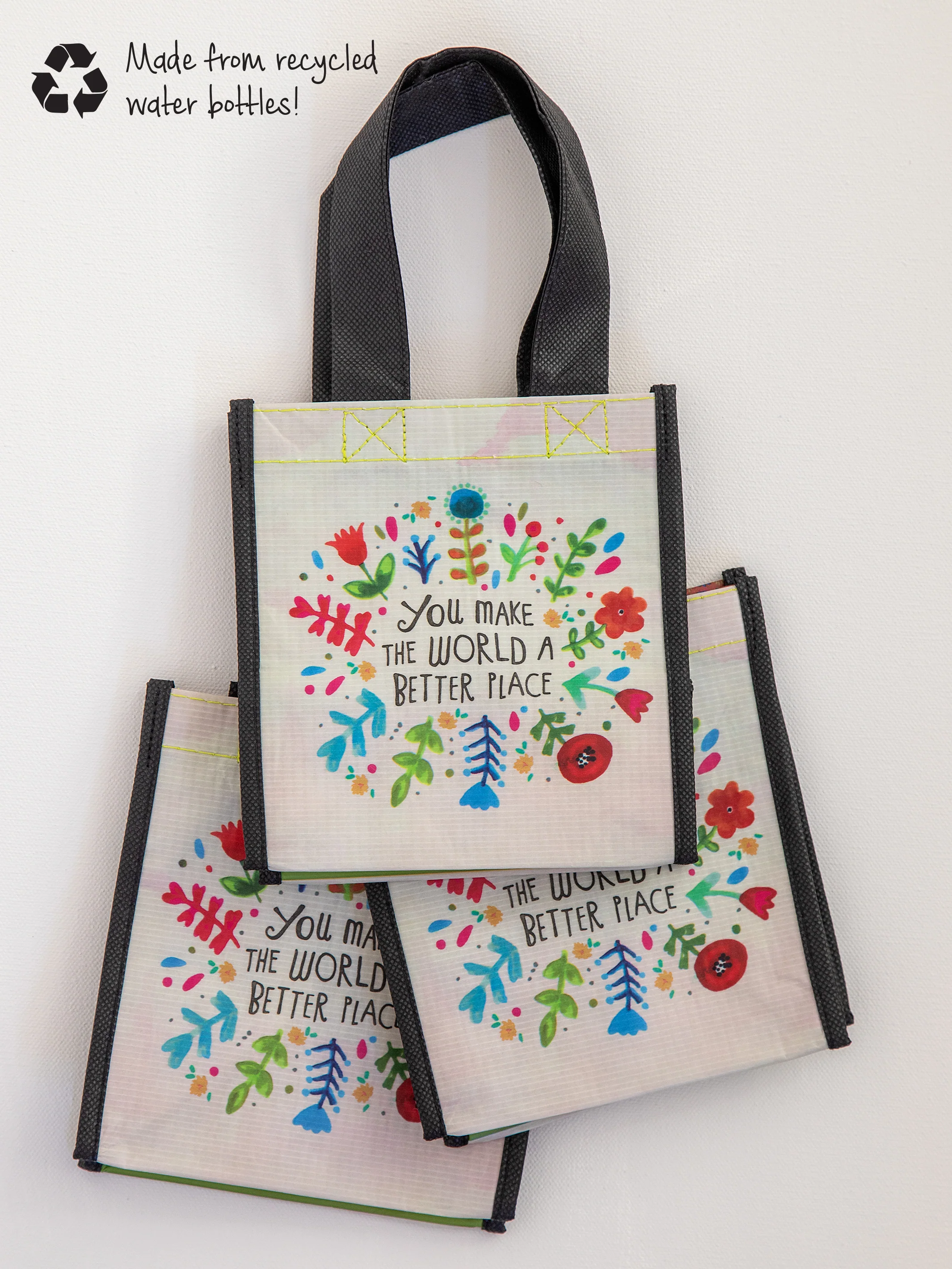 Small Happy Bag, Set of 3 - World Better