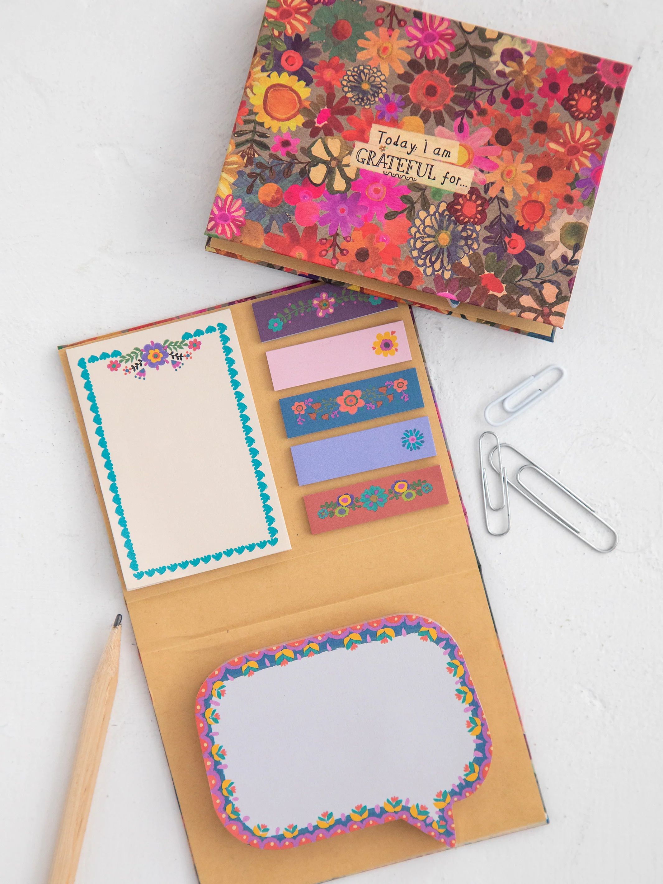 Sticky Note Book - Grateful For