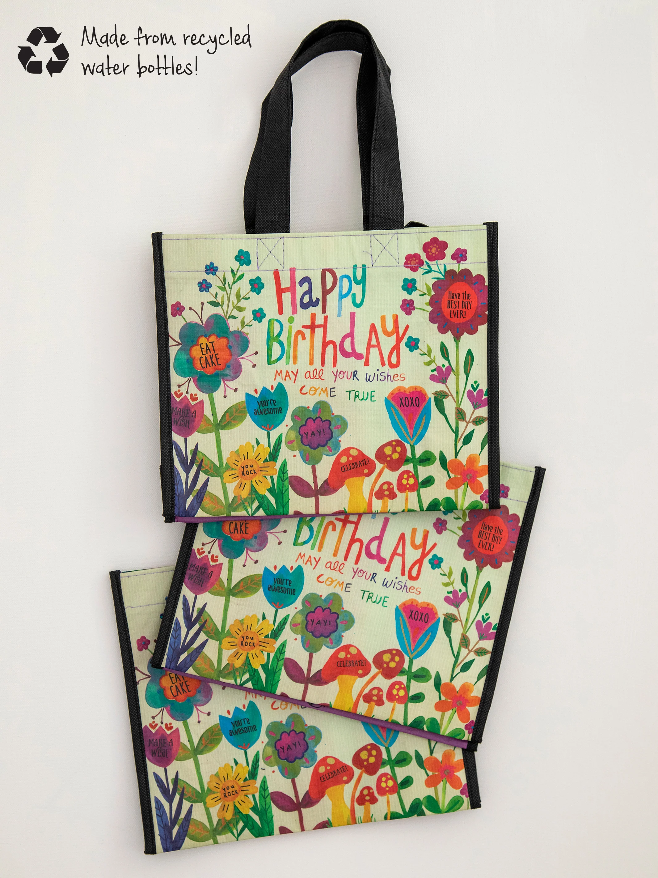 Medium Happy Bag, Set of 3 - Happy Birthday