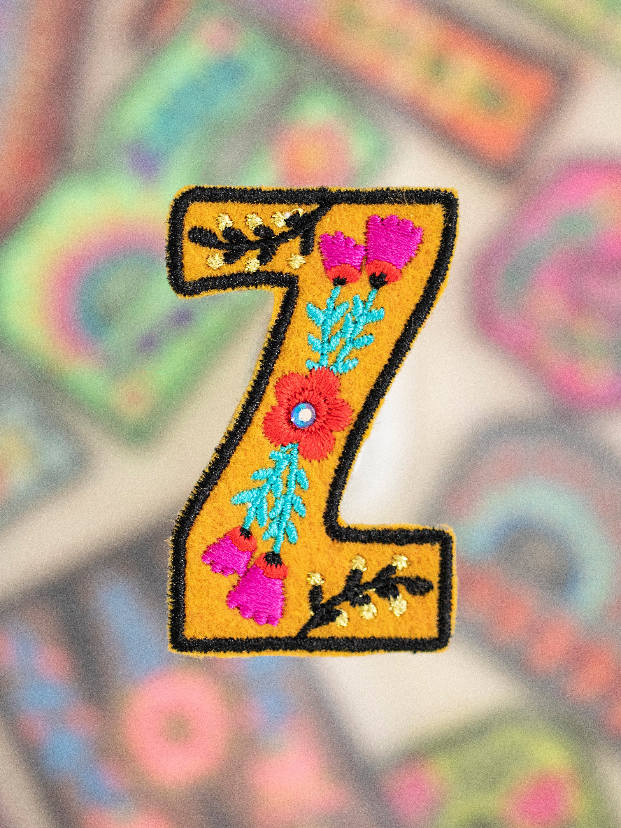 Stick-On Letter Patch - Z