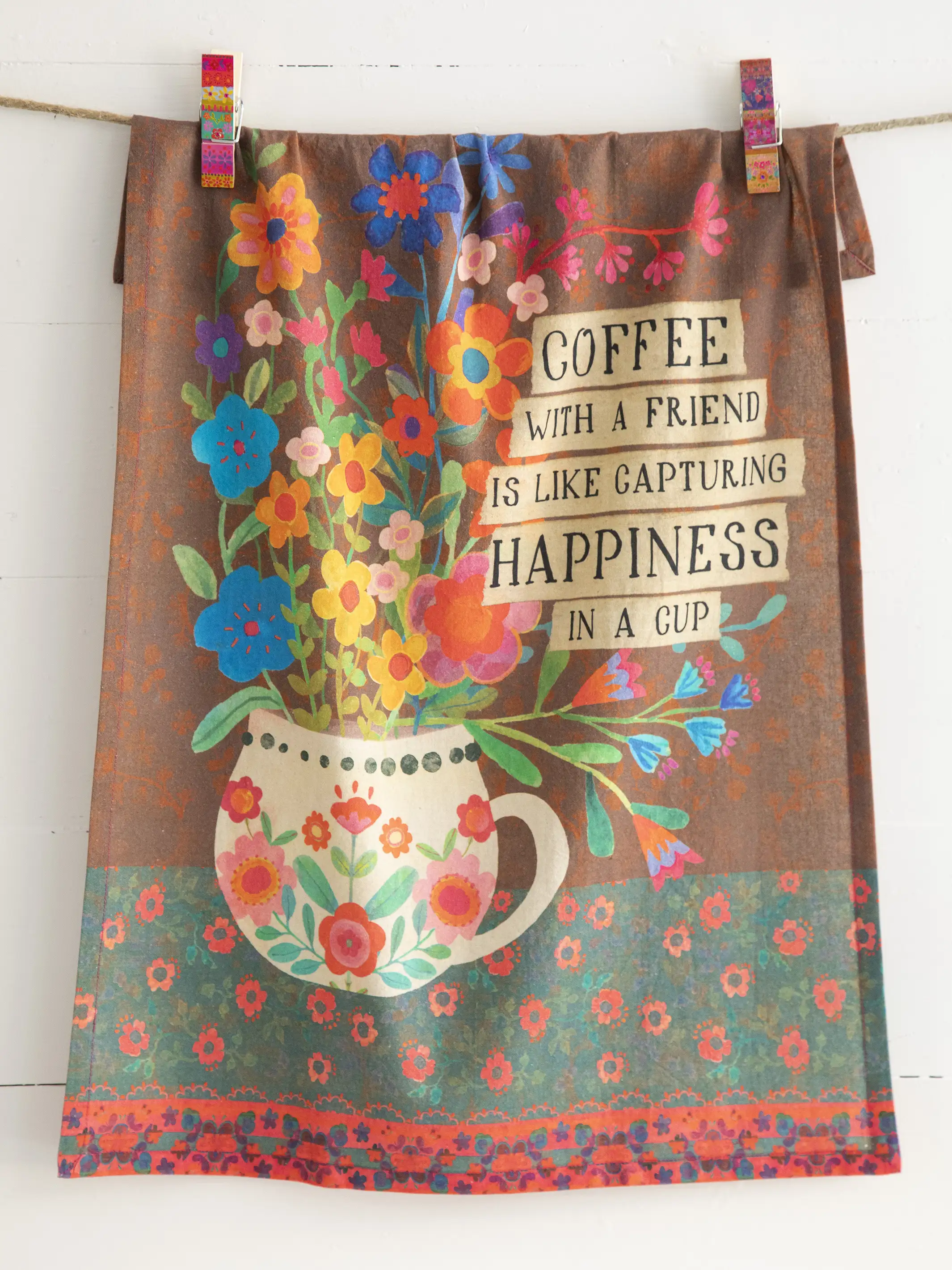 Kitchen Dish Towel - Coffee Friend