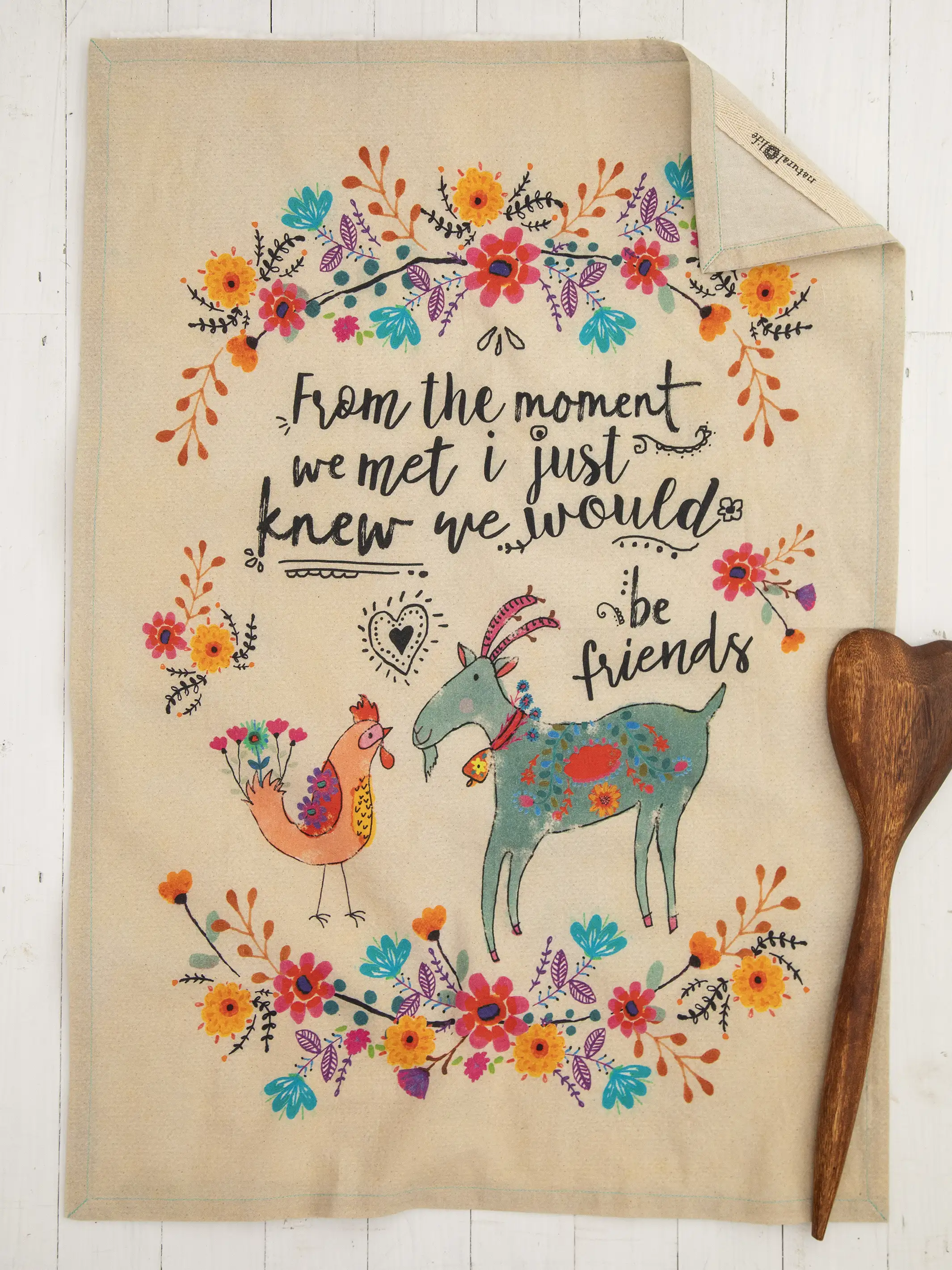 Kitchen Dish Towel - Friend