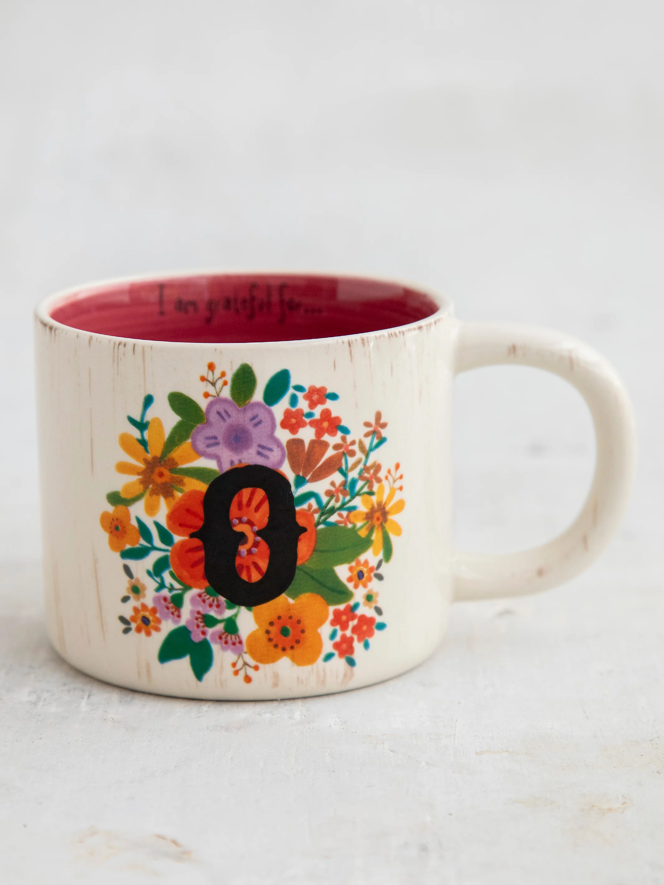 Initial Coffee Mug - O