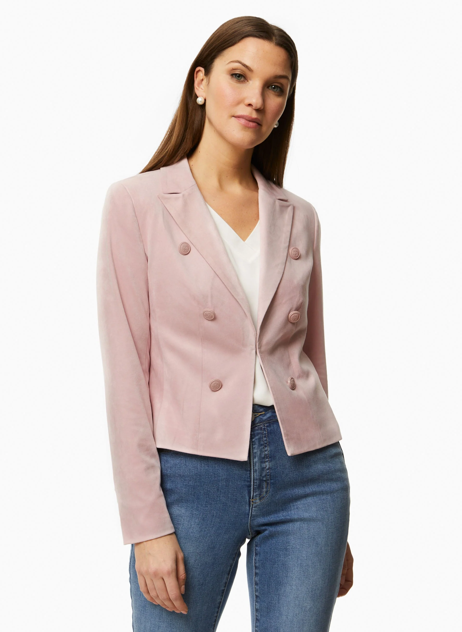 Faux Suede Jacket