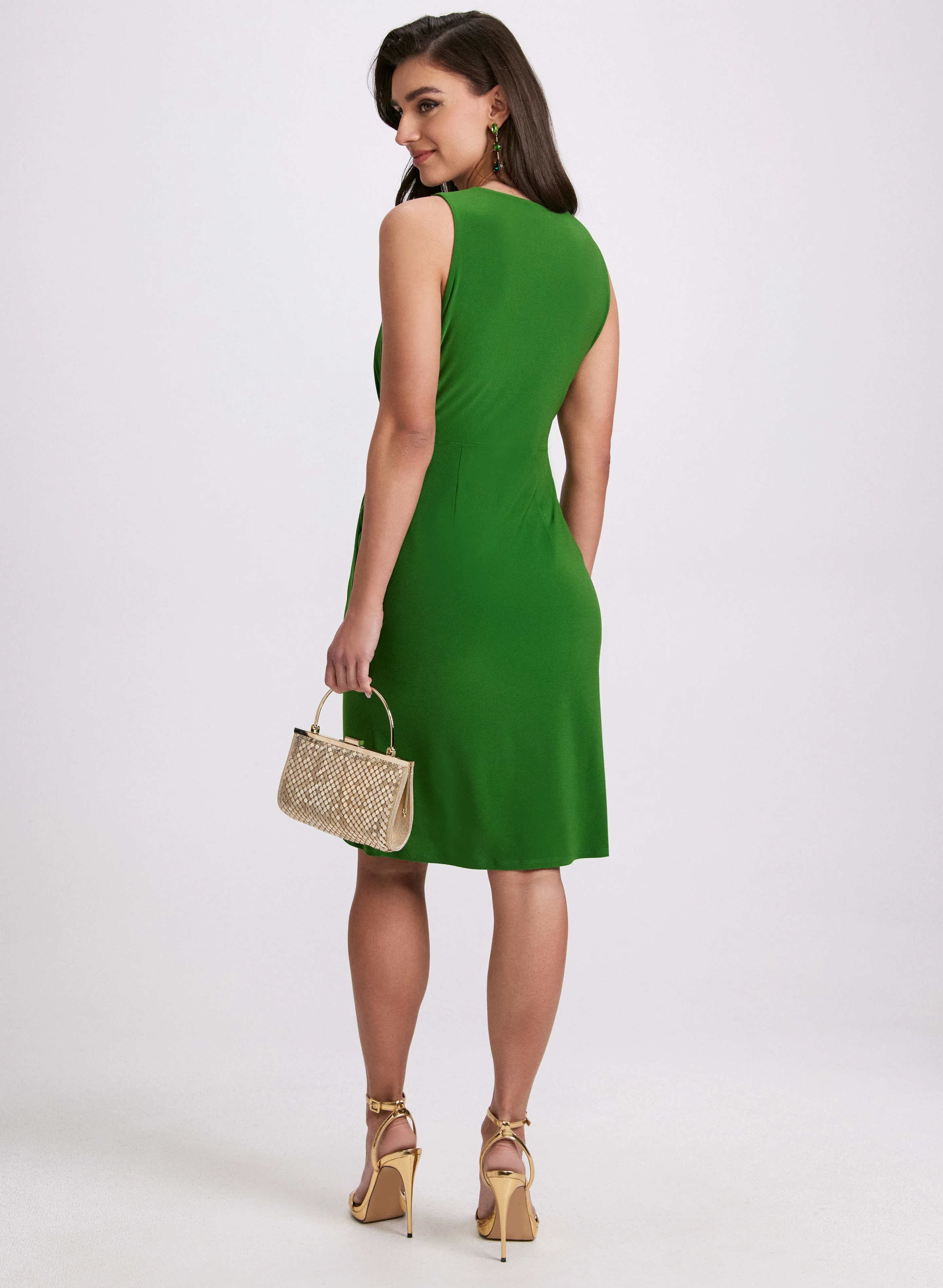 Wrap-Style Dress