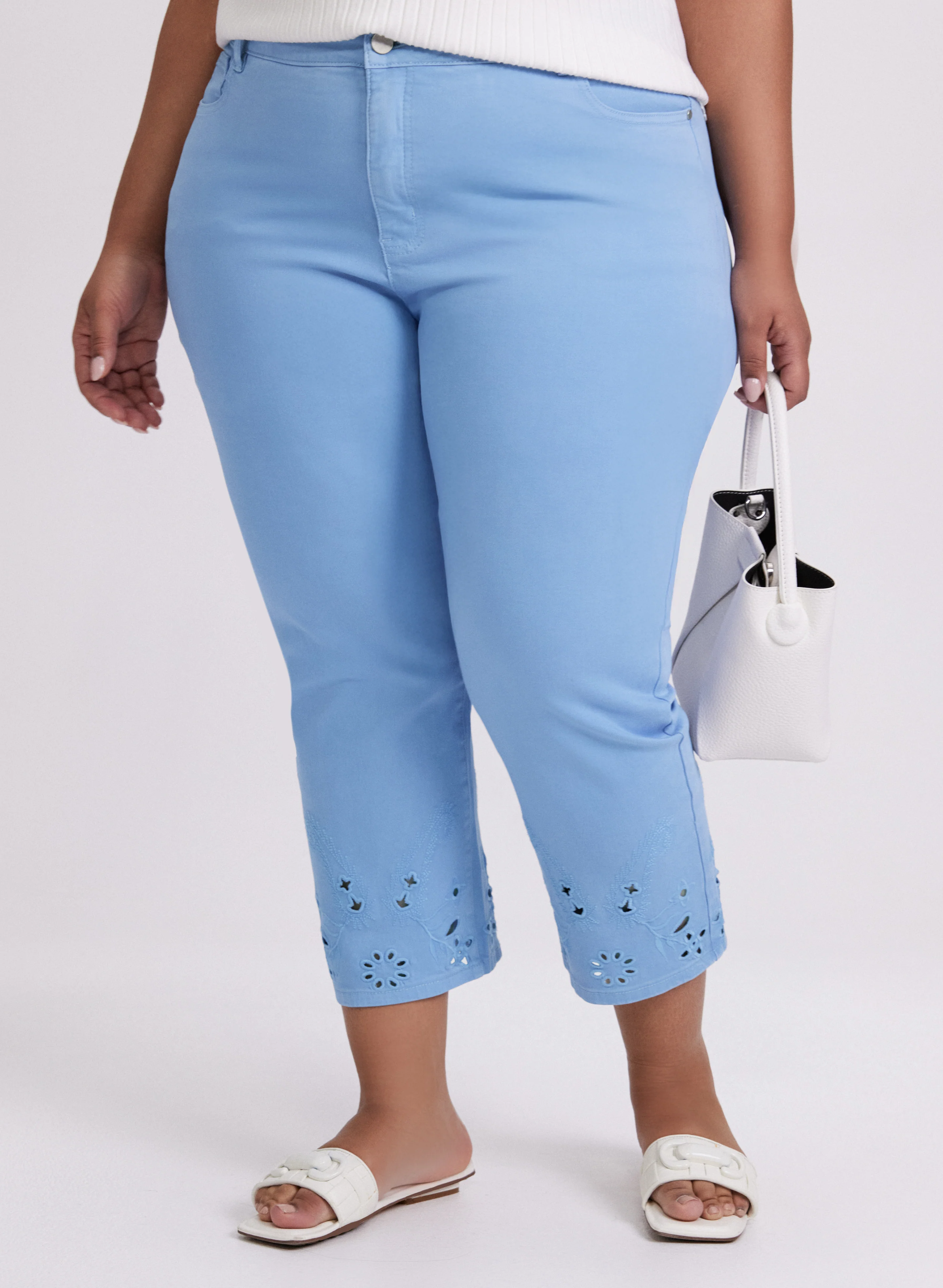 Straight-Leg Jean Capris