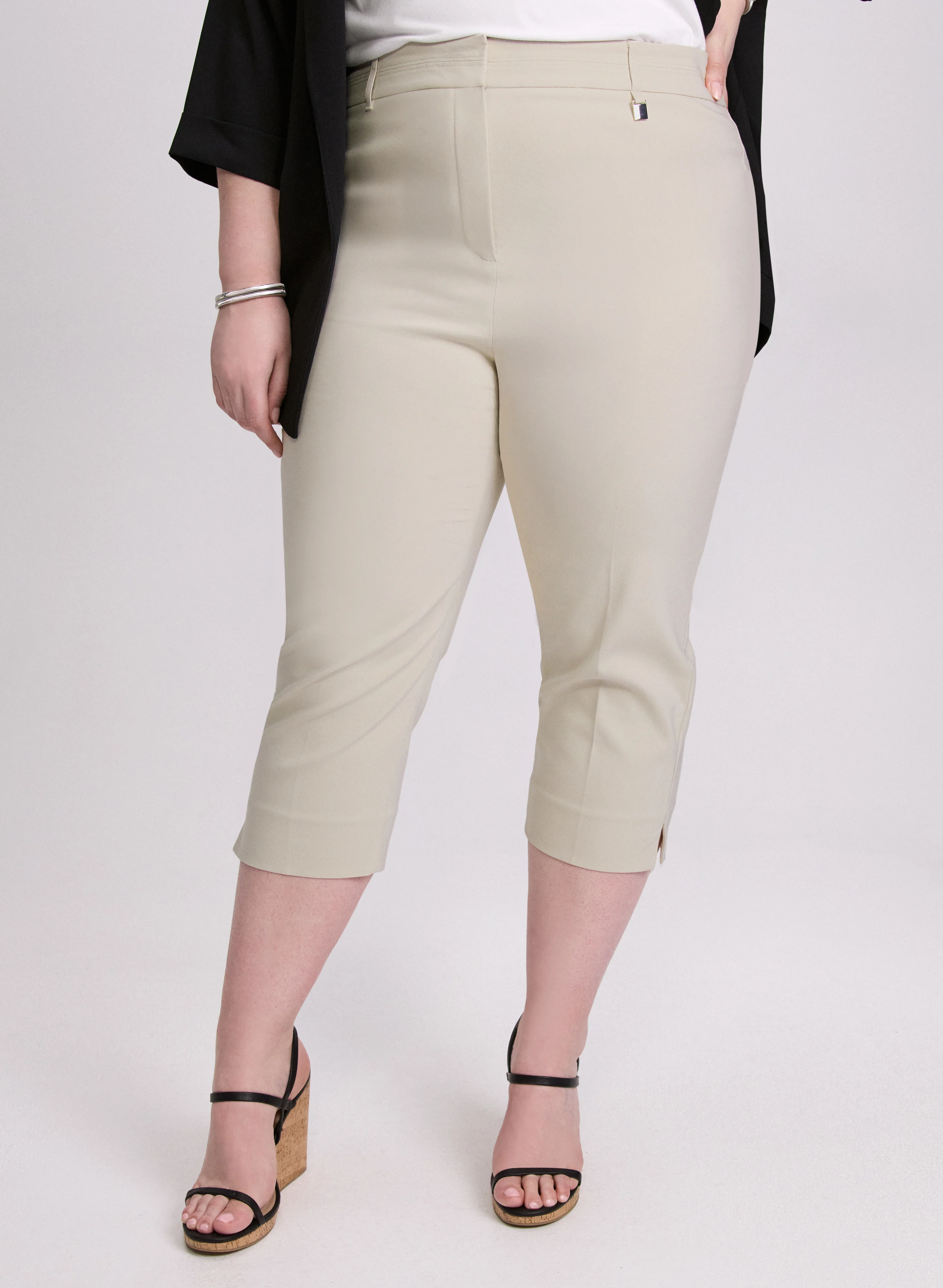Waist Detail Capris