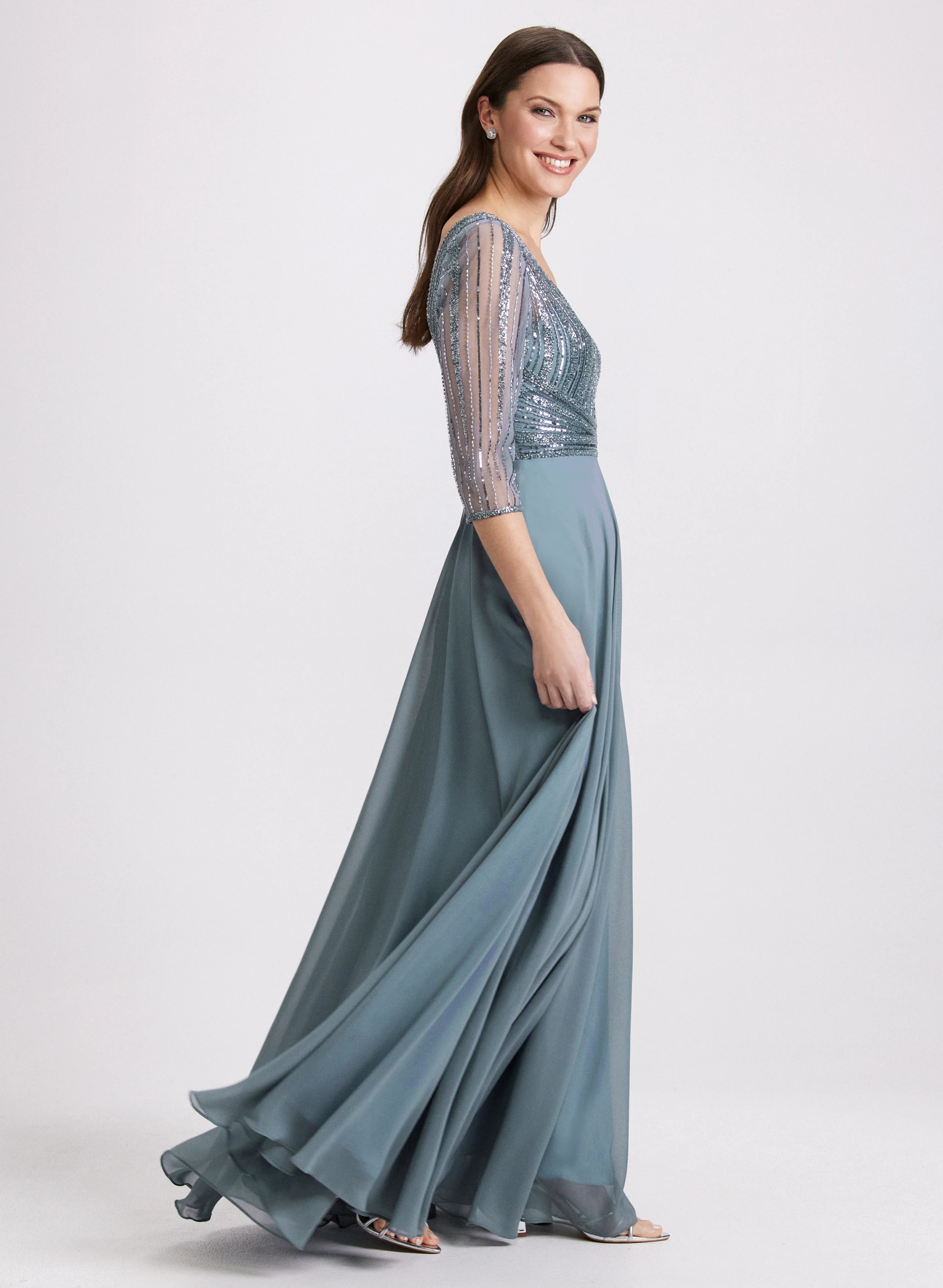 Sequin Detail Dress