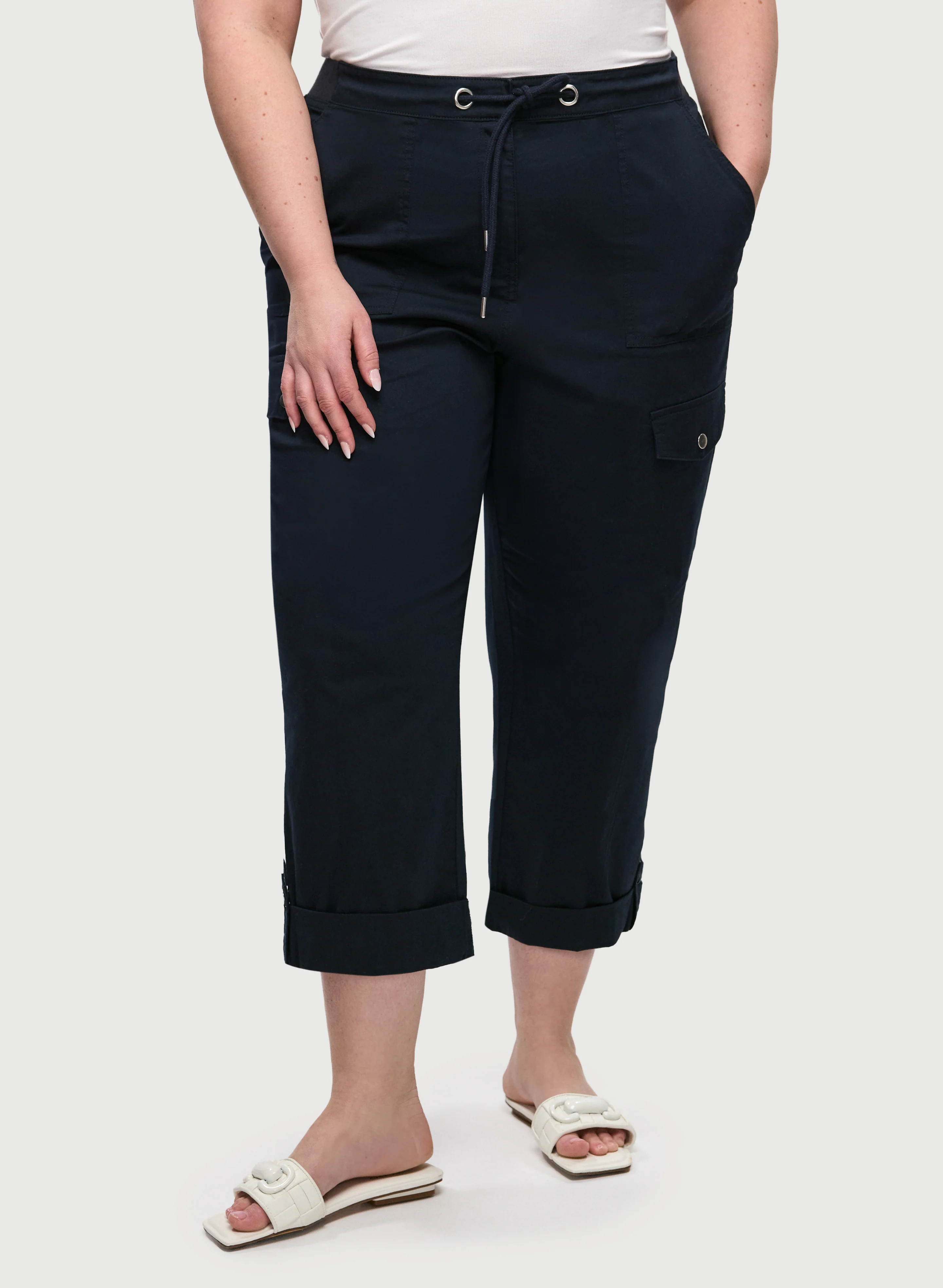 Cotton Cargo Capris