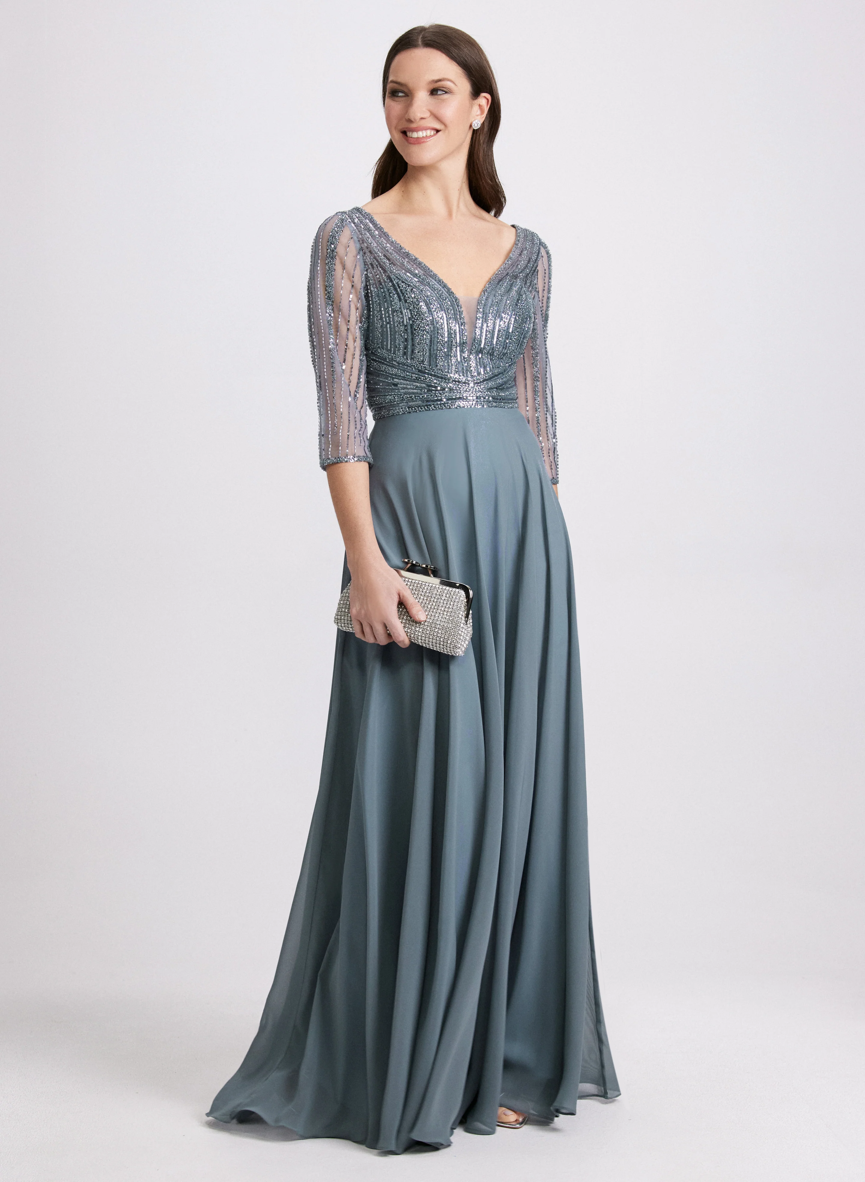 Sequin Detail Dress